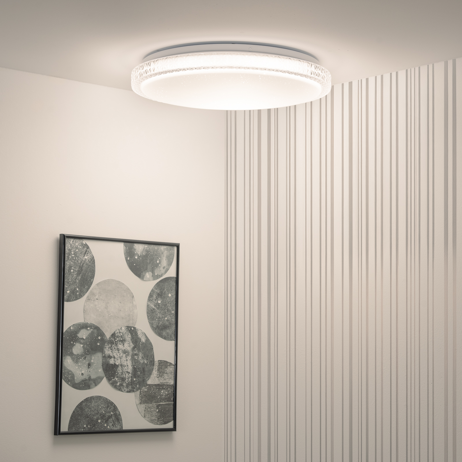 Plafon LED Lampa Sufitowa Natynkowa AGA2 72W IP44 CCT Biały Okrągły 50cm + PILOT LUMILED - obszar zastosowań