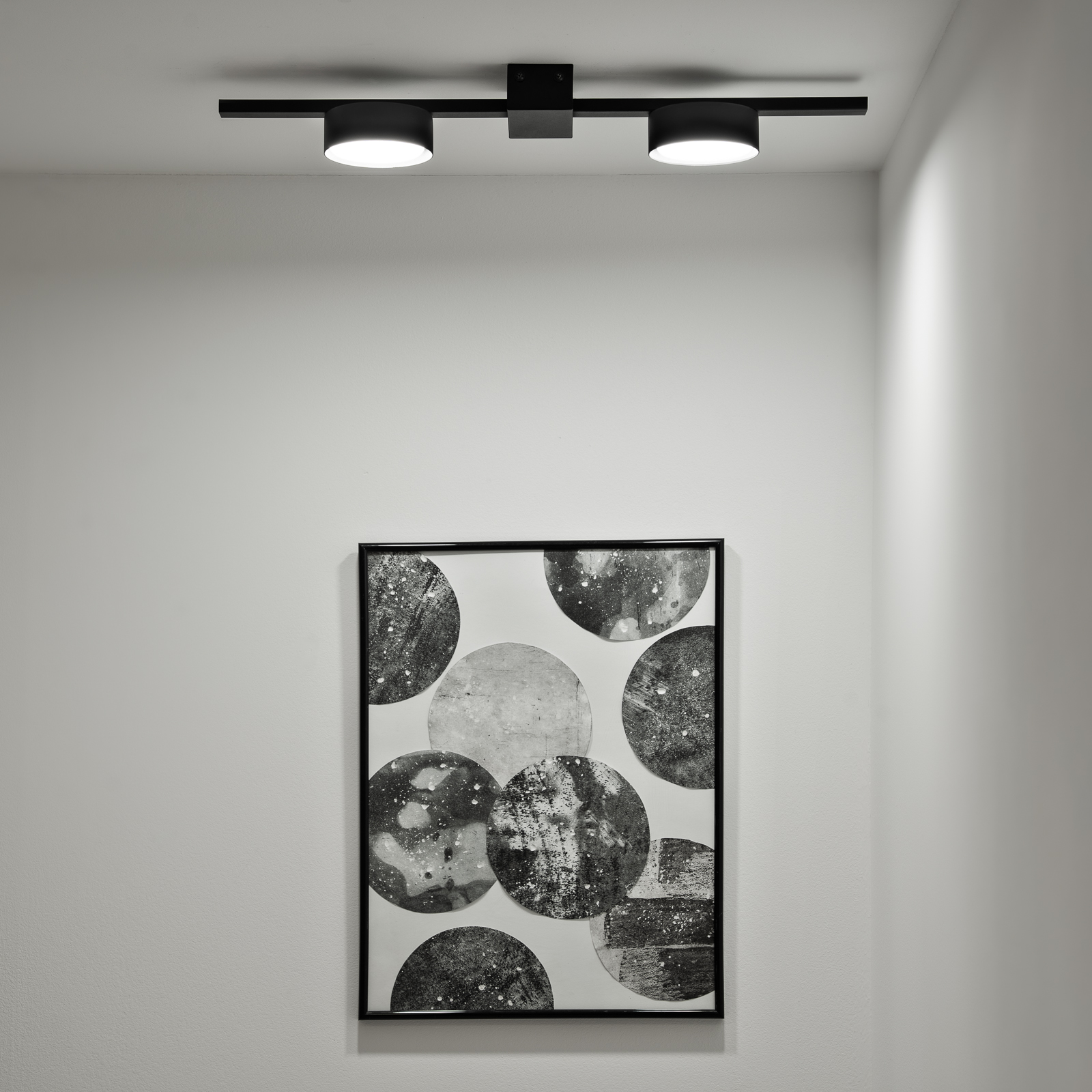 Lampa Sufitowa OVILO Oprawa Halogenowa LED 2x GX53 Spot Kinkiet Reflektor Ścienna LUMILED - aranżacja