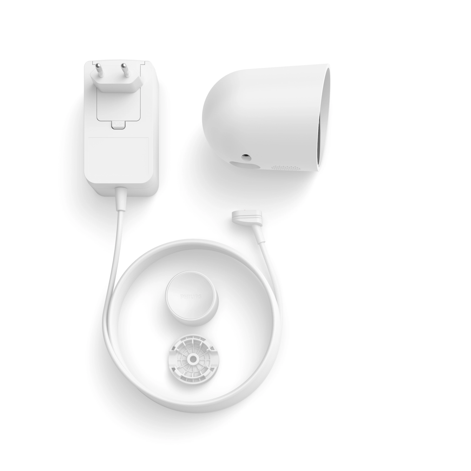 Kamera Przewodowa Zewnętrzna IP 1080p Full HD CMOS Biała Zigbee WiFi SMART Security Camera Secure Philips HUE - skład produktu