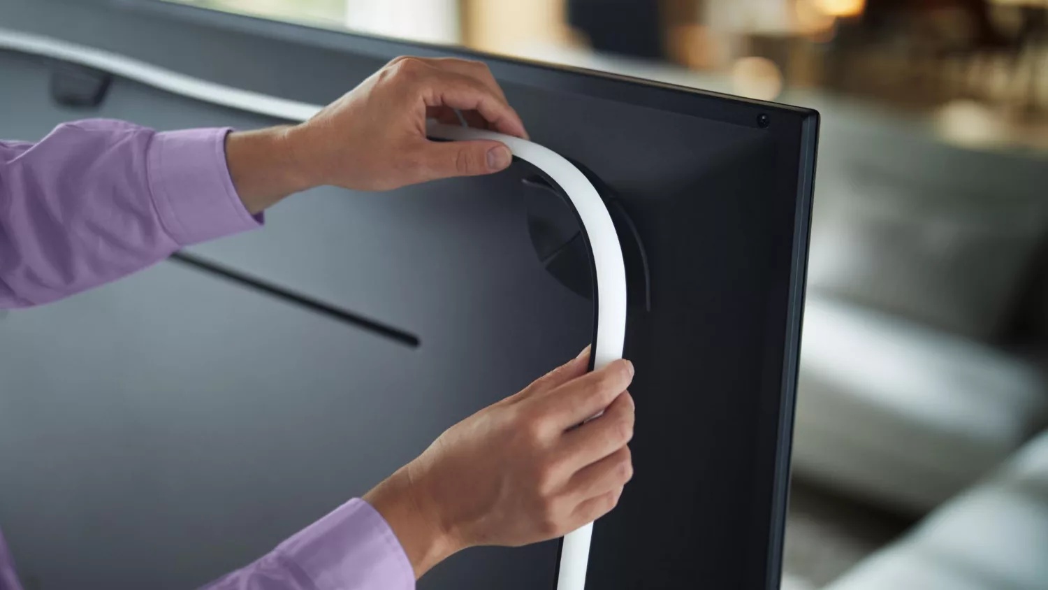 Taśma LED Pasek na Telewizor TV 55"""" - 60"""" Gradient 20W 1100lm IP20 White and Color Ambiance RGB + TW Inteligentna SMART Zigbee Bluetooth Gradient TV Strip Philips HUE - czwarta cecha produktu