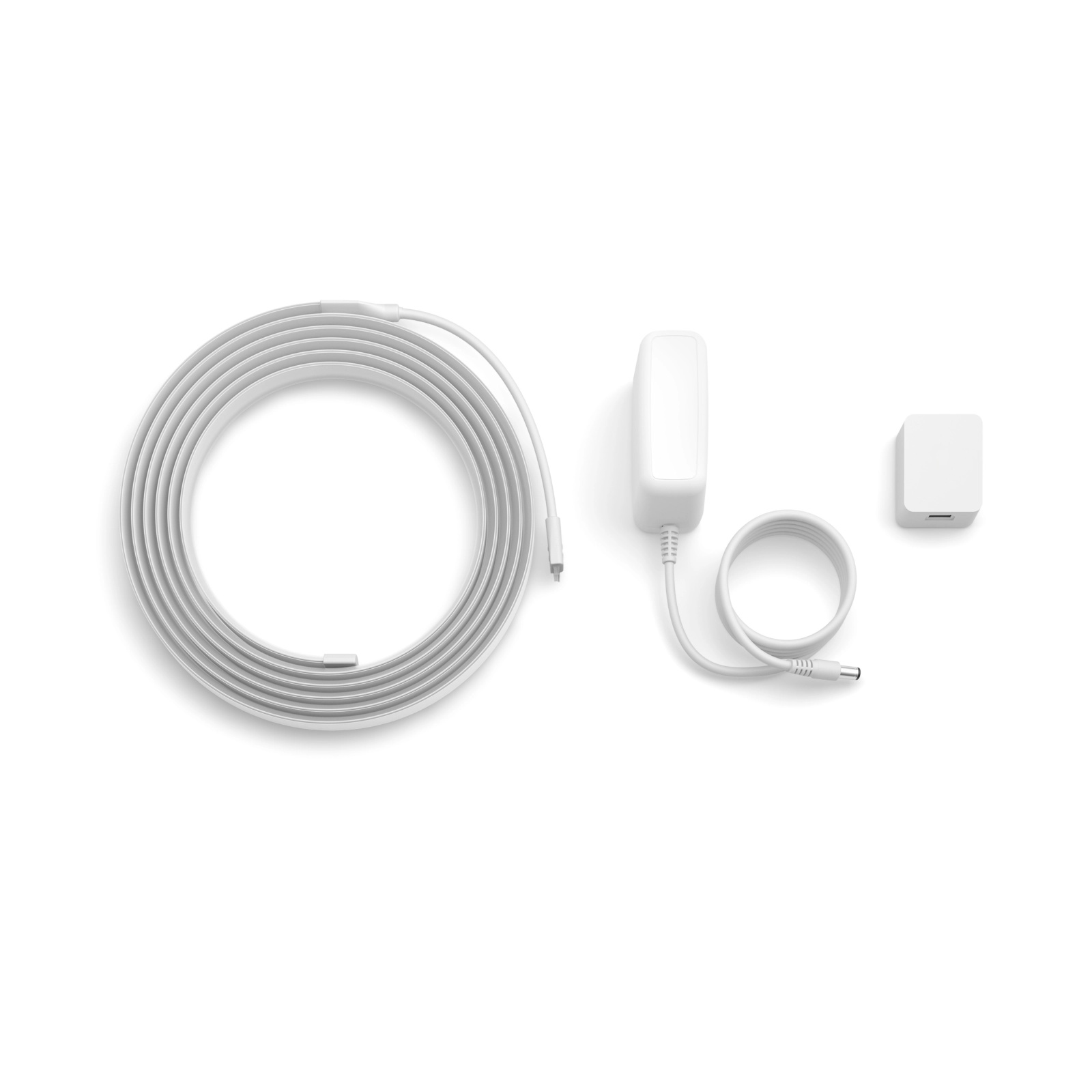 Taśma LED Pasek 4m 16W 1600lm IP20 White and Color Ambiance RGB + TW Biała Inteligentna SMART Zigbee Bluetooth Flux Strip Philips HUE - skład produktu