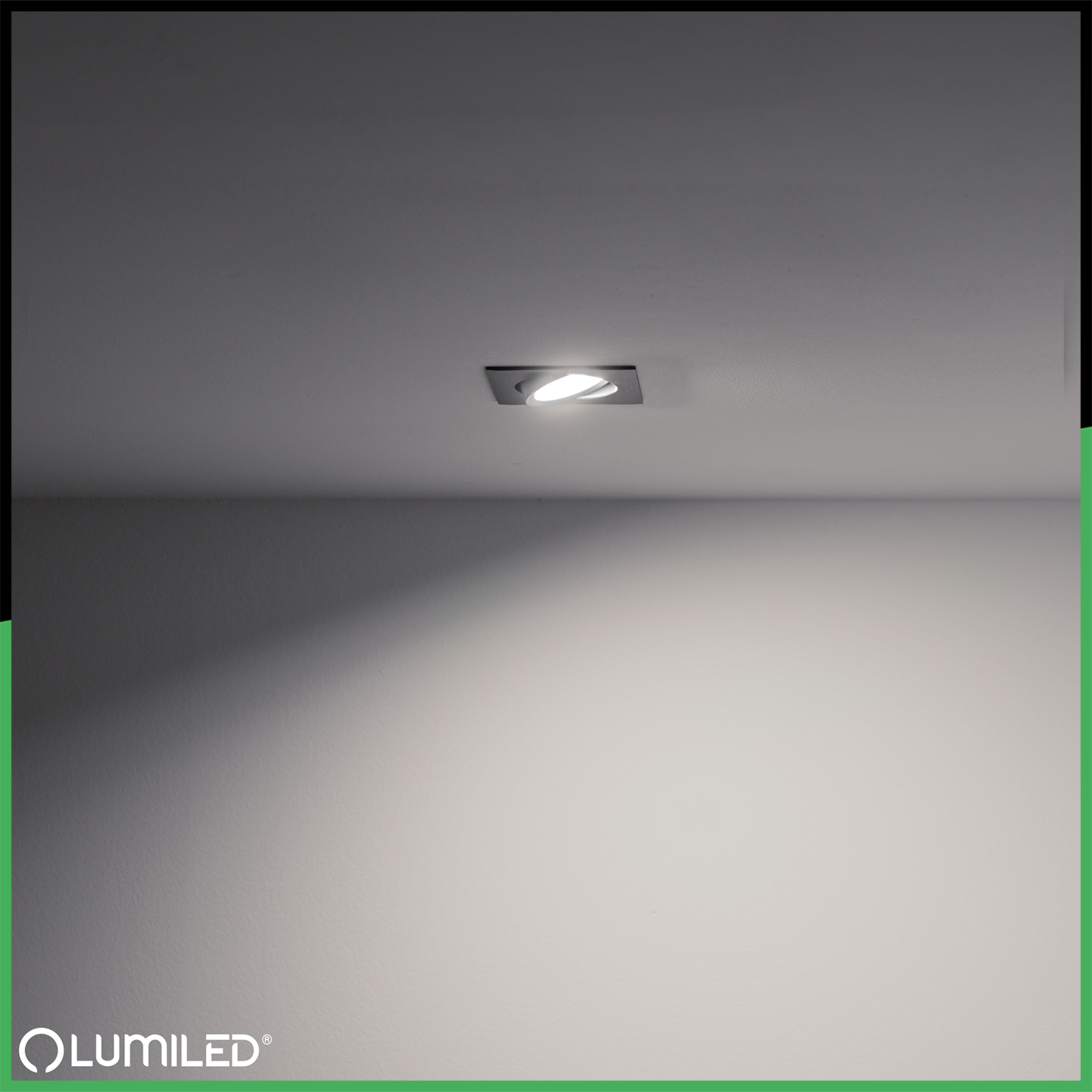 Oprawa Halogenowa Podtynkowa Kwadratowa Ruchoma TRIX 3w1 GU10 6W 4000K Czarny LUMILED - obszar zastosowań