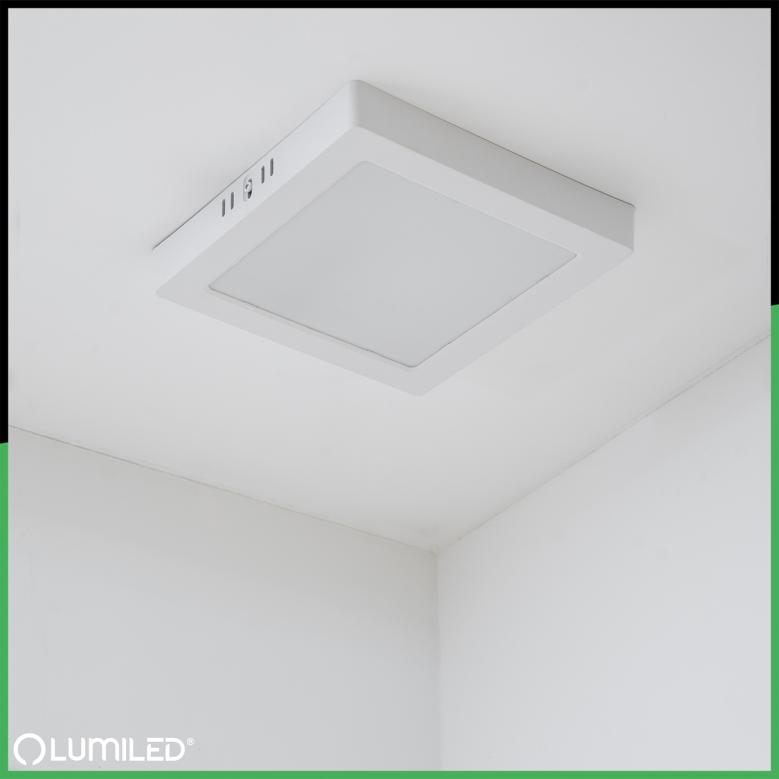 Oprawa Natynkowa Lampa LED Sufitowa 18W Kwadrat 4000K GLOW Biała LUMILED - obszar zastosowań