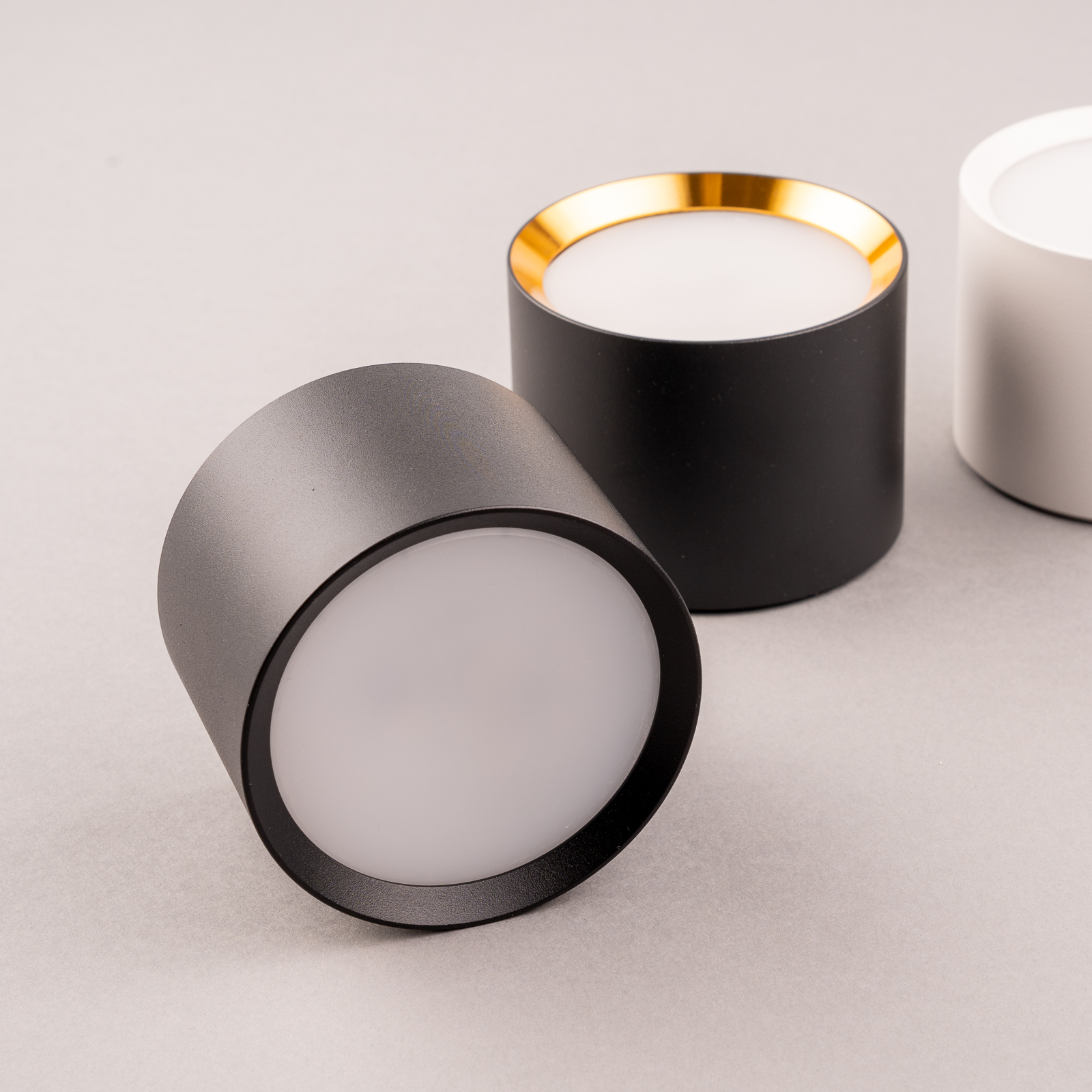 Oprawa HALOGENOWA Natynkowa SUNLA Tuba Gx53 LED Spot Kinkiet Sufitowa Walec Czarny LUMILED - trzecia cecha produktu