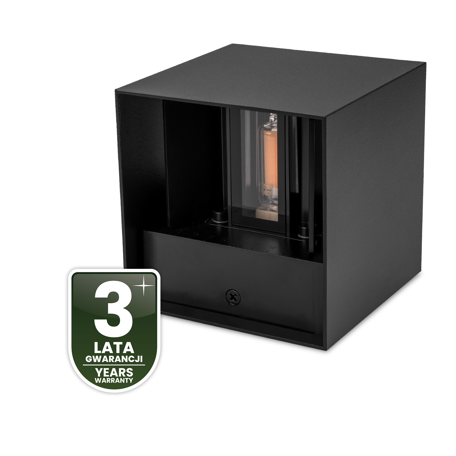 Kinkiet Ogrodowy Elewacyjny LED G9 Regulowany Góra Dół Czarny PYXIS LUMILED - czwarta cecha produktu