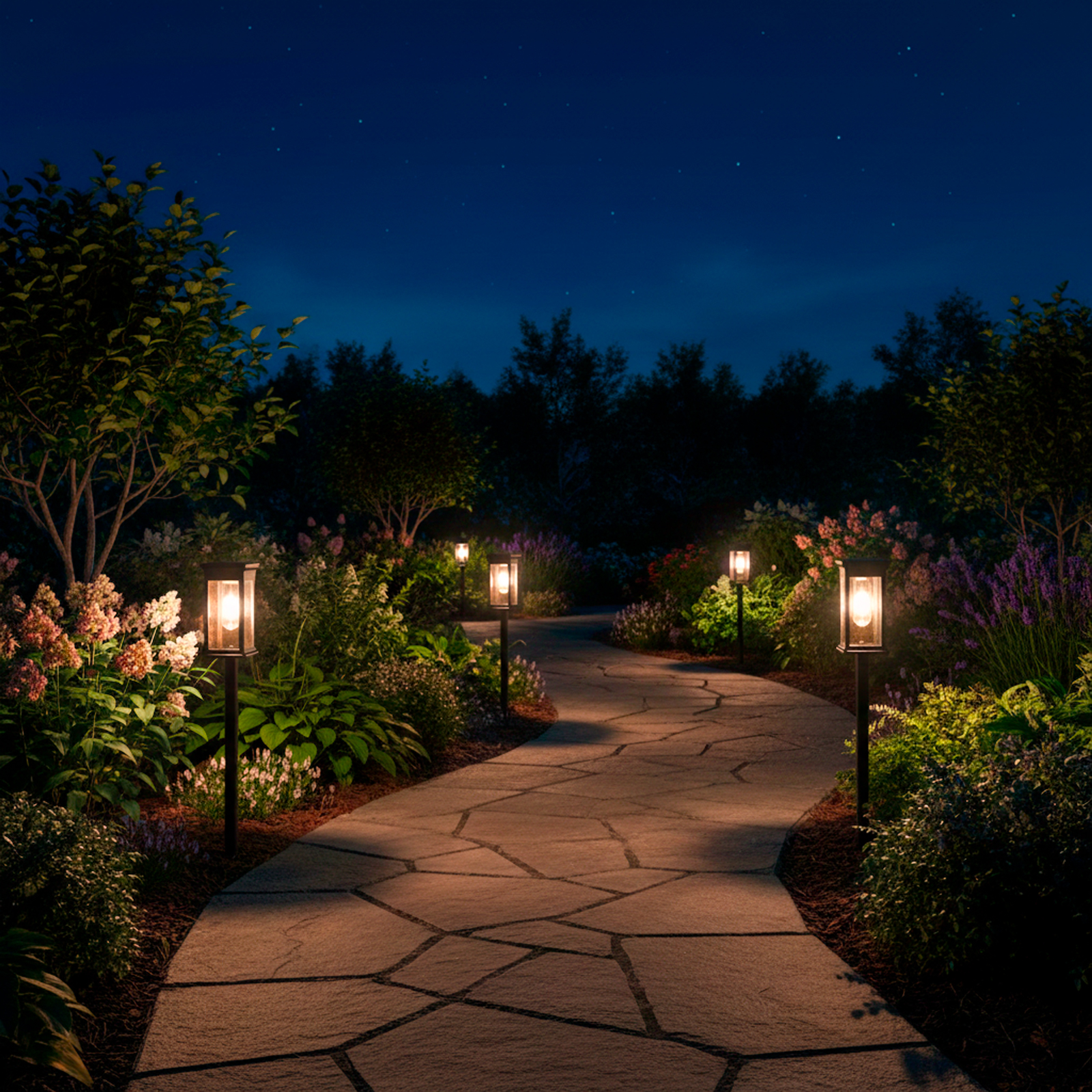 Lampa Solarna LED DOREA Ogrodowa Zewnętrzna Wbijana IP44 Ozdobna Lampka Słupek LUMILED - obszar zastosowań