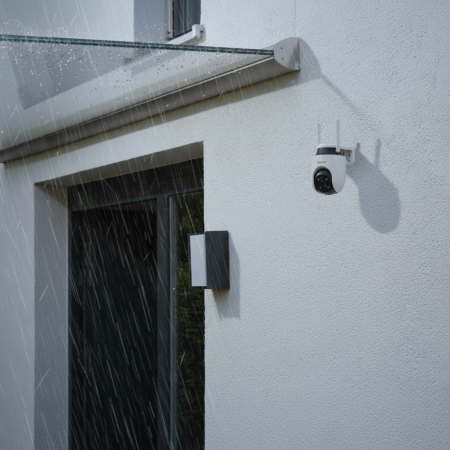 Kamera Zewnętrzna Obrotowa 360° IP67 2K QHD Smart Wifi Alarm Czujnik Ruchu Biała Osram - druga cecha produktu