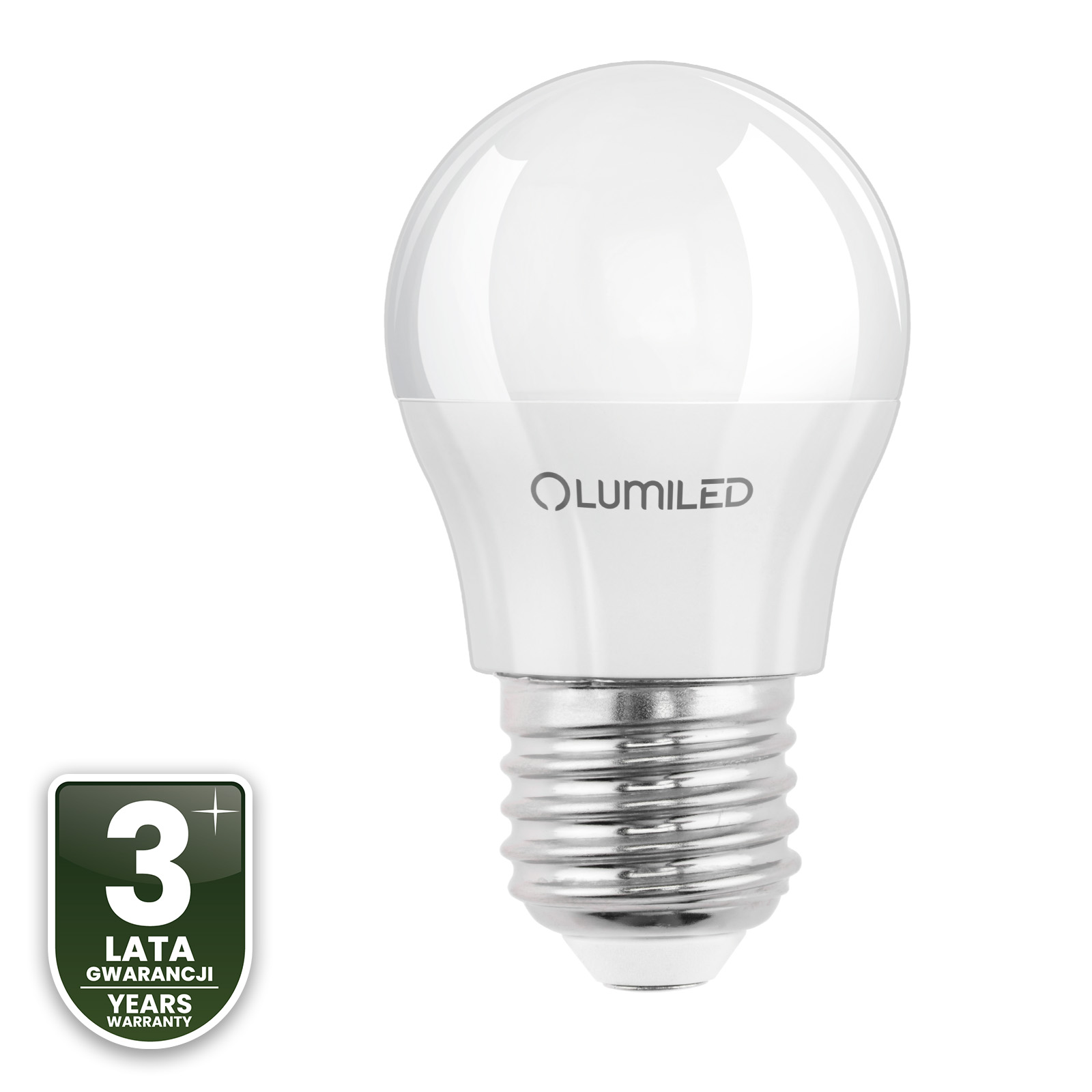 Żarówka LED E27 Kulka P45 8W = 60W 806lm 6500K Zimna 180° LUMILED - czwarta cecha produktu
