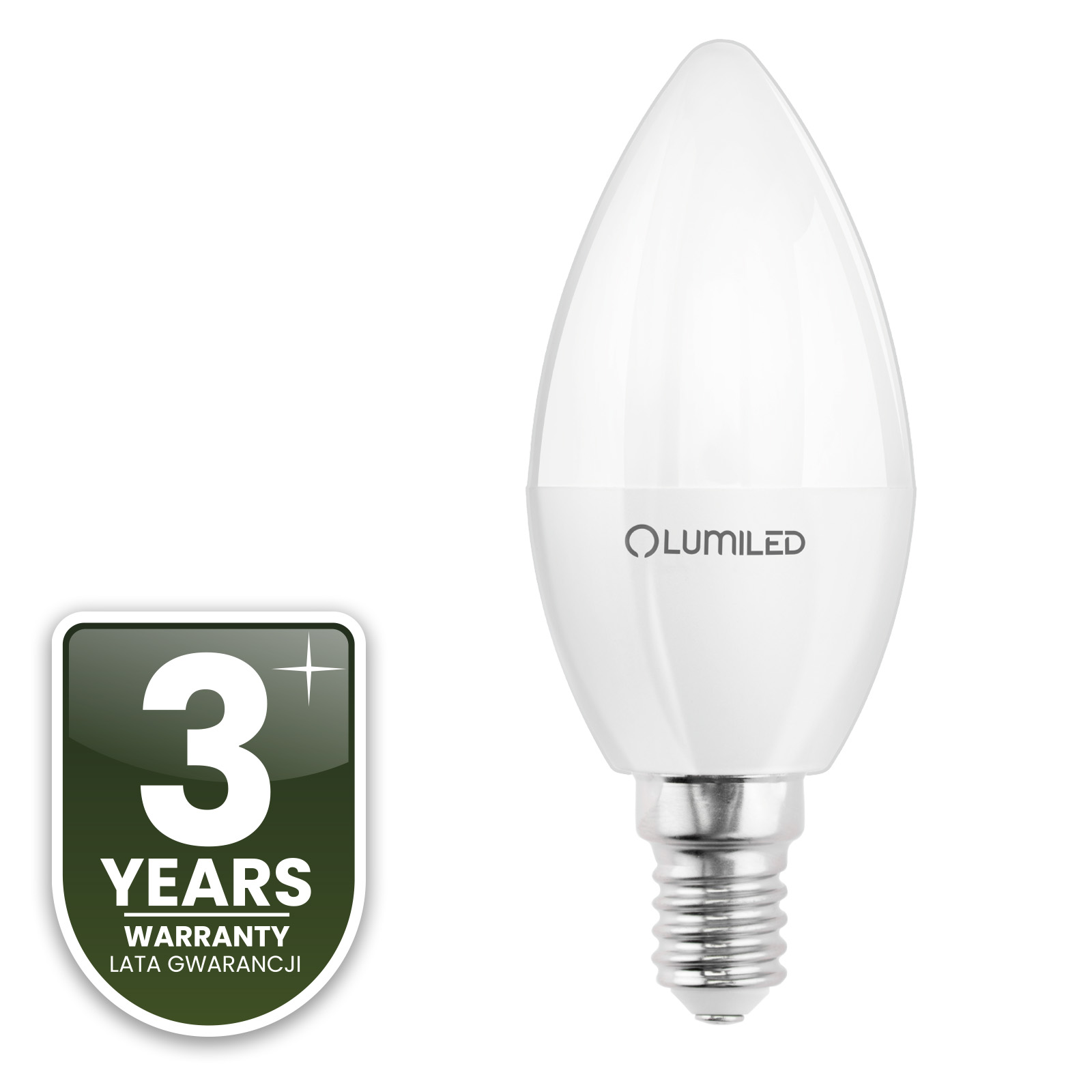 Żarówka LED E14 B35 ŚWIECZKA 5W = 40W 450lm RGB Ściemnialna CCT Inteligentna TUYA WiFi SMART SAYO LUMILED - czwarta cecha produktu