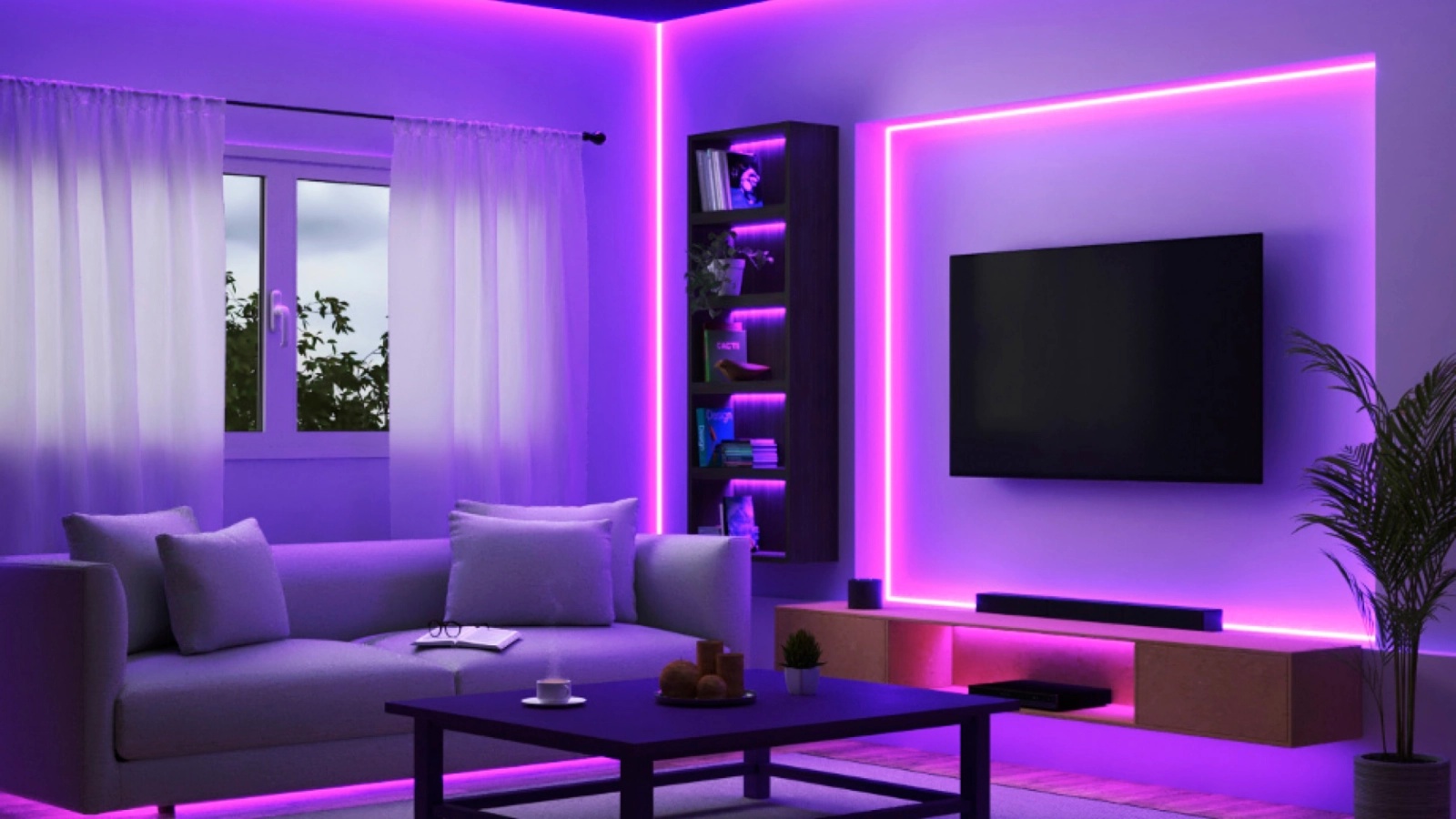 Taśma LED 22W Pasek RGB 20m Inteligentna SMART WiFi Bluetooth Aplikacja WiZ - druga cecha produktu