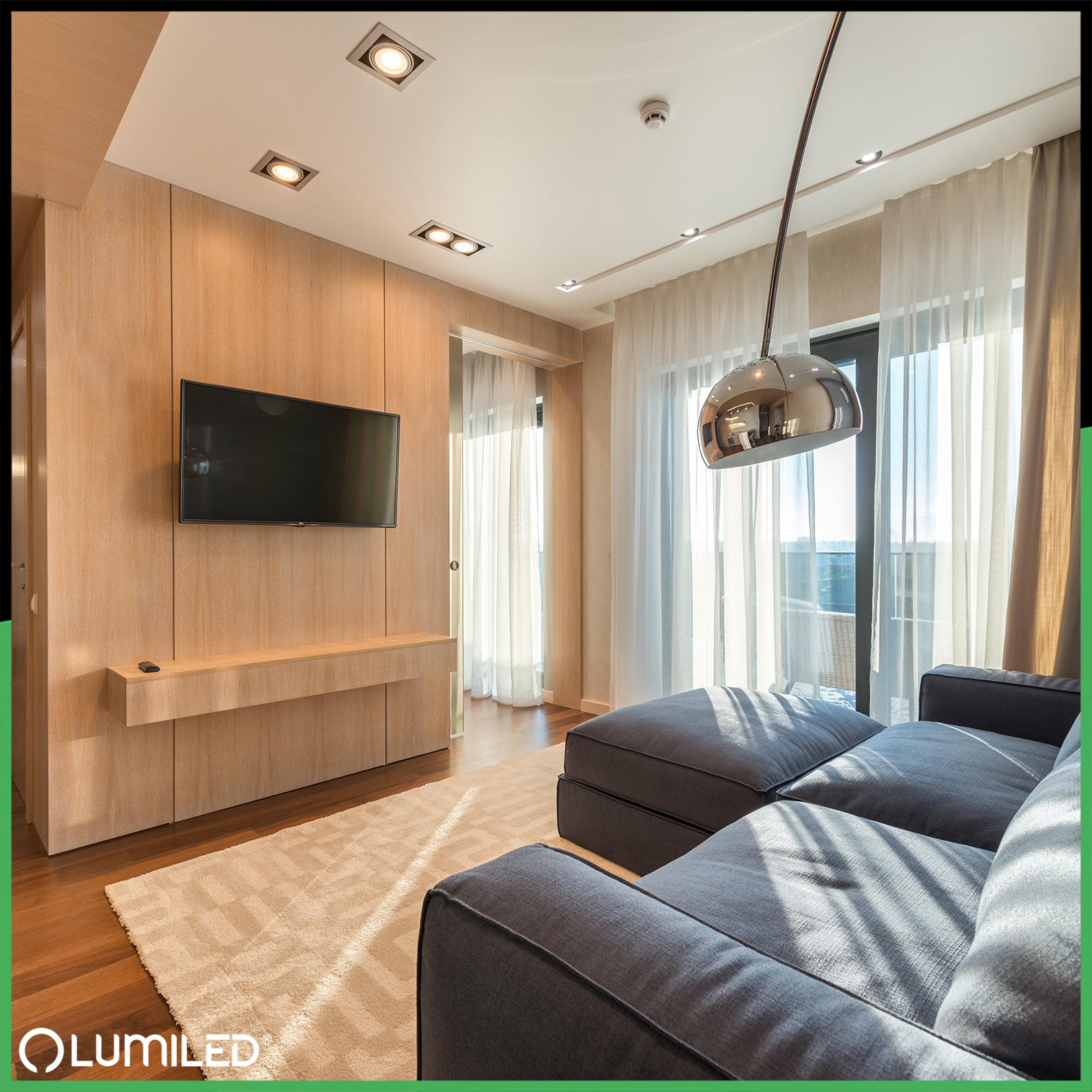 Żarówka LED G53 Reflektor AR111 10W = 75W 1055lm 3000K Ciepła 24° 12V Srebrna LUMILED - obszar zastosowań