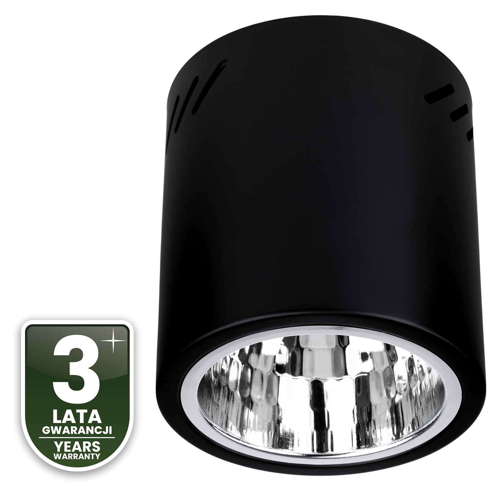 Oprawa Sufitowa Natynkowa Stała Okrągła APUS 13 Spot TUBA Czarna E27 - czwarta cecha produktu
