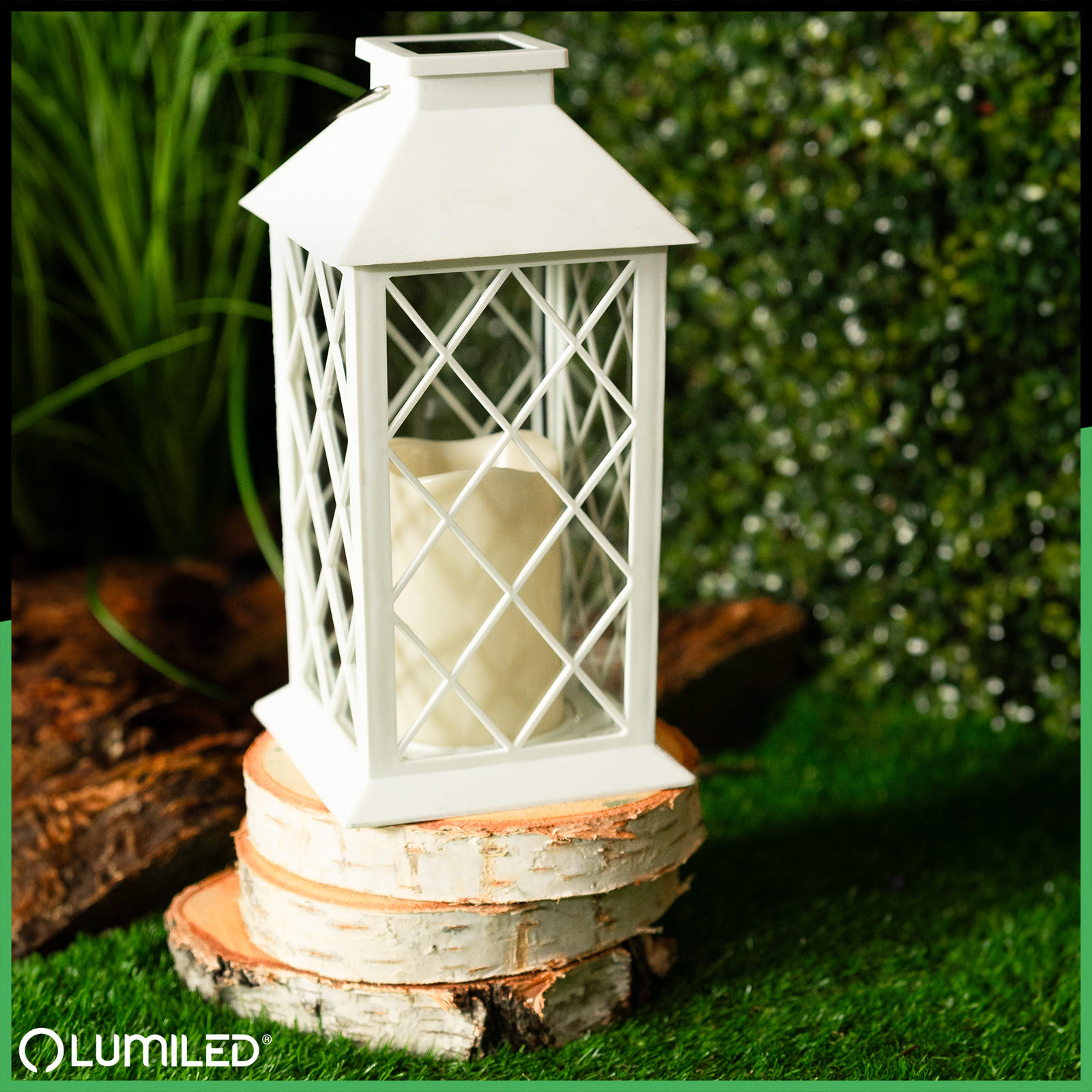 Lampa Solarna Ogrodowa LED Stojąca Latarnia LIRIO 2 IP44 Wisząca Latarenka LUMILED - obszar zastosowań