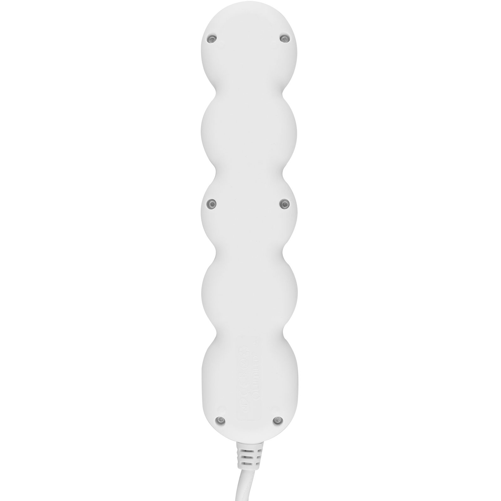 Przedłużacz Sieciowy Kabel z Uziemieniem Listwa Zasilająca 5 Gniazda 5m Biały Sznur Lendo Lumiled - druga cecha produktu