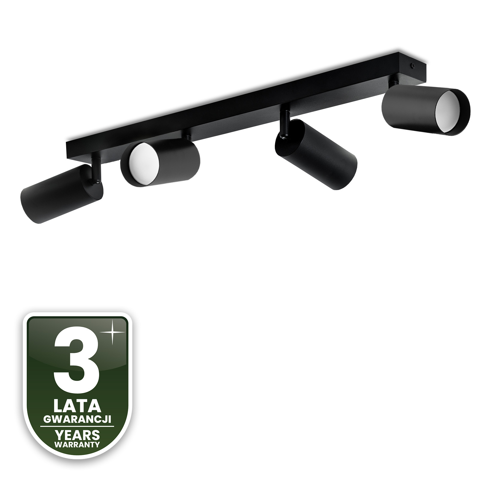 Lampa Sufitowa SPOT TUBA Reflektor Oprawa Halogenowa 4x GU10 TABULA LUMILED - trzecia cecha produktu
