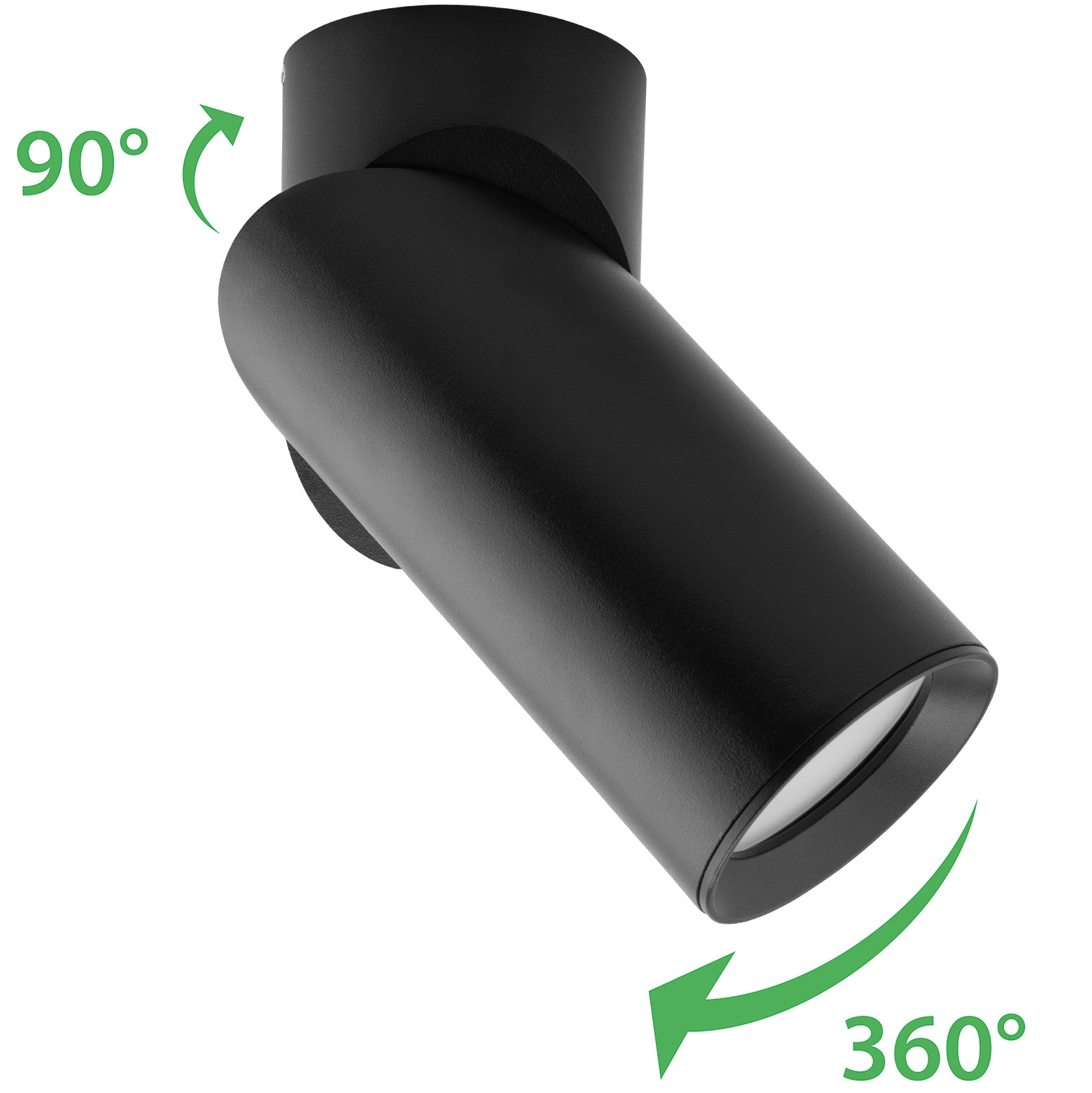 Lampa Sufitowa Plafon SPOT TUBA Reflektor Oprawa Halogenowa Skośna GU10 TABULA LUMILED - druga cecha produktu