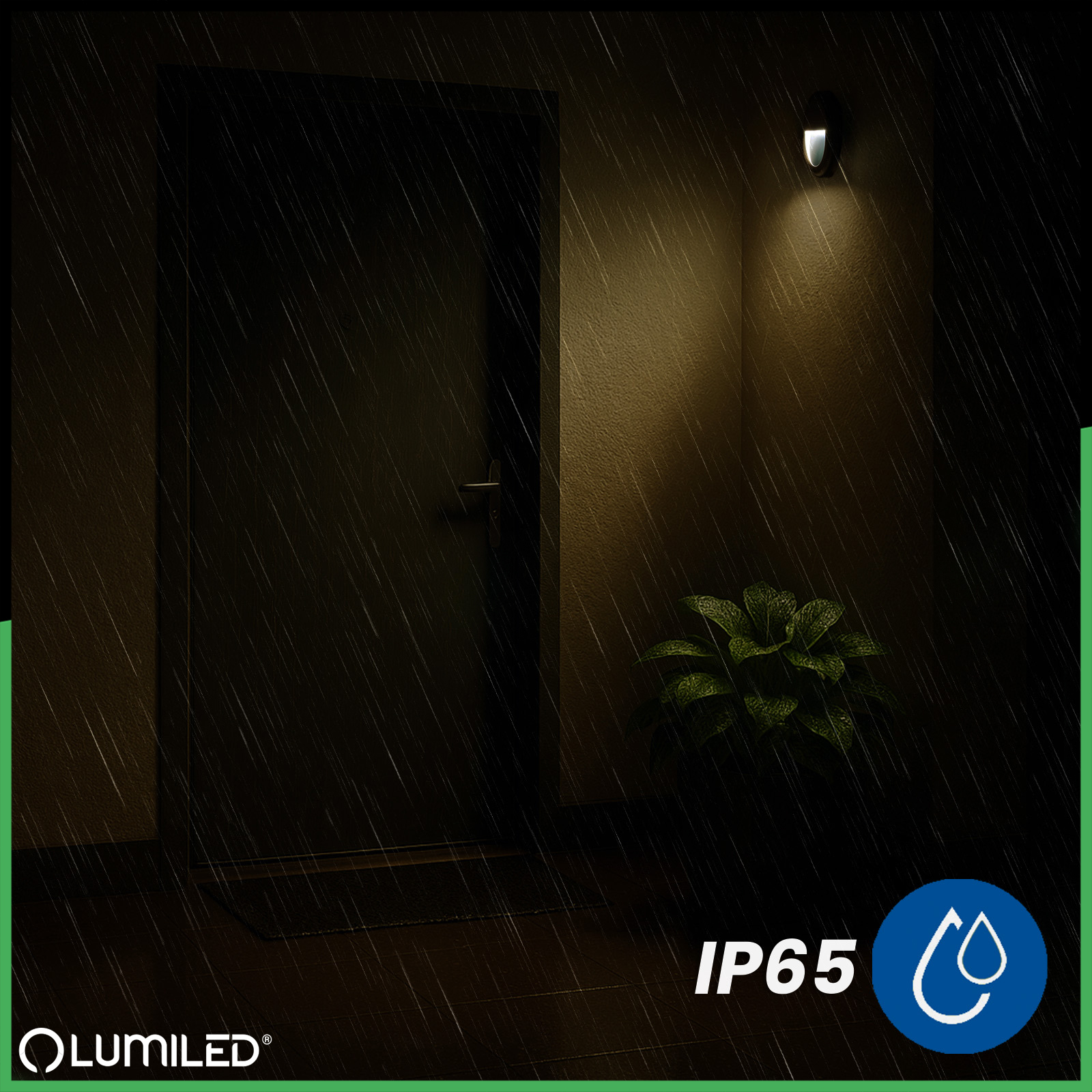 Lampa Ogrodowa Zewnętrzna Schodowa Kinkiet Elewacyjny CCT 3000-6500K LED 4W IP65 VIREO LUMILED - druga cecha produktu