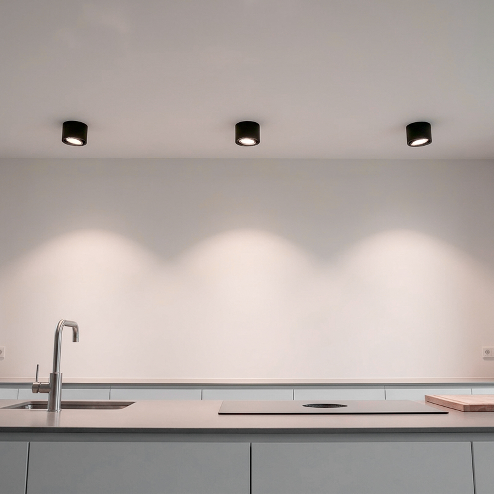 Oprawa Natynkowa HALOGENOWA SPOT TUBA Ruchoma GU10 ES111 Okrągła Czarna 100mm TELES LUMILED - obszar zastosowań