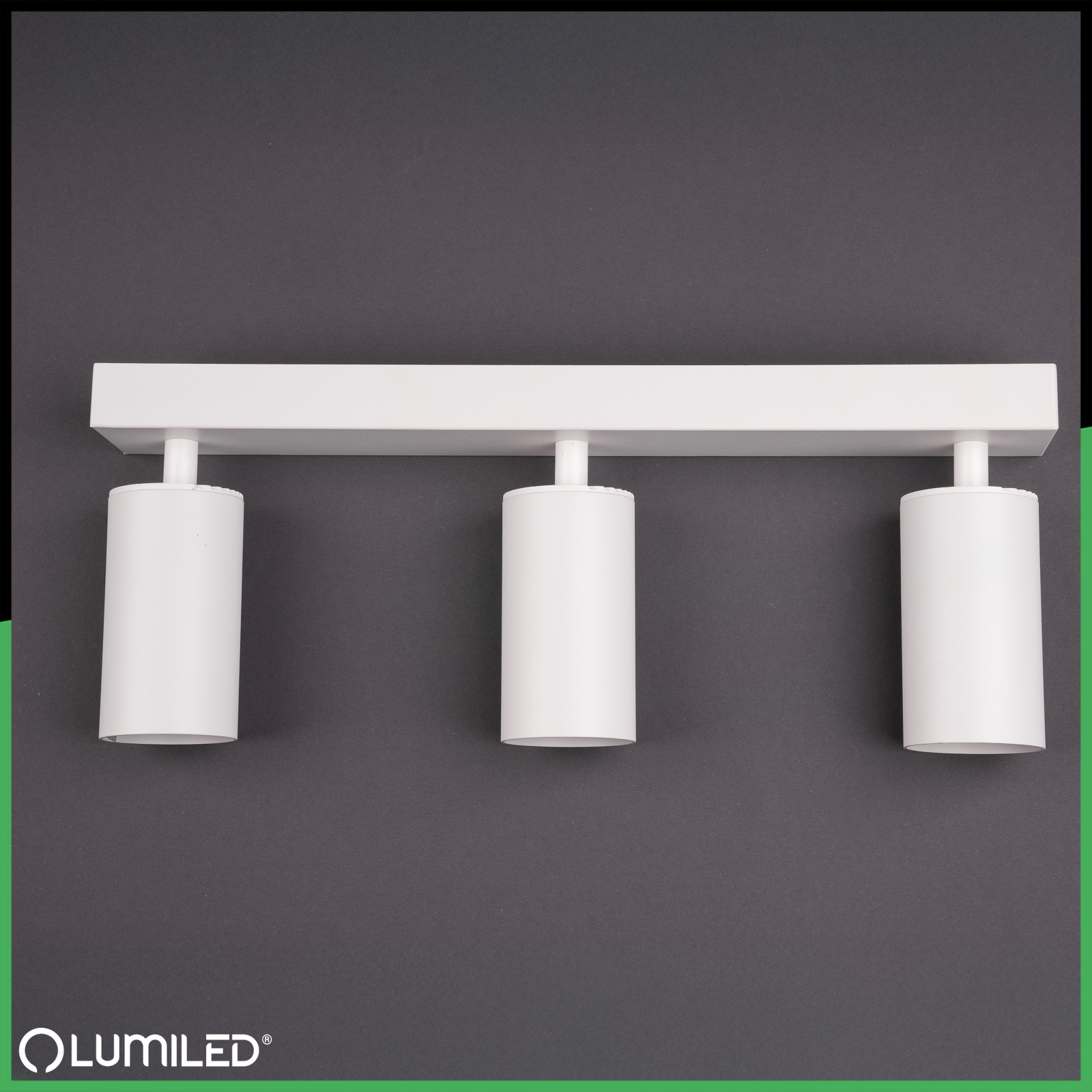 Lampa Sufitowa SPOT TUBA Reflektor Oprawa Halogenowa 3x GU10 TABULA LUMILED - skład produktu
