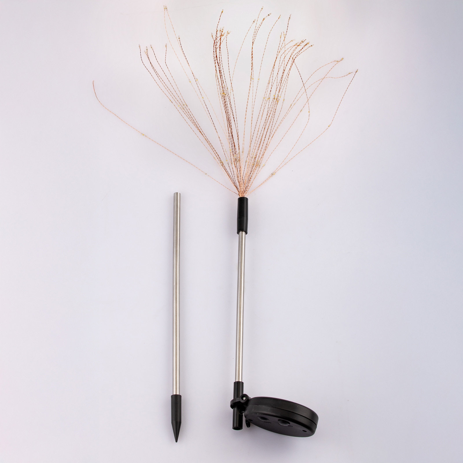 Lampa Solarna Ogrodowa LED LOTUS Wbijana Dekoracyjna Dmuchawiec Fajerwerki RGB LUMILED - skład produktu