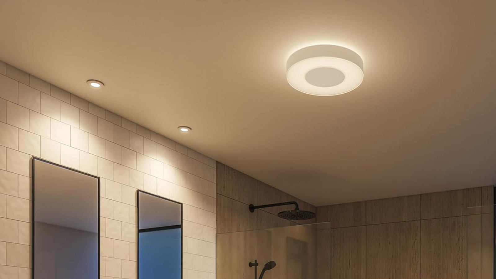 Oprawa Podtynkowa Wpuszczana LED Hermetyczna IP44 Łazienkowa 4.2W 400lm IP44 White and Color Ambiance RGB + TW Biała Inteligentna SMART Zigbee Bluetooth Xamento Philips HUE - czwarta cecha produktu