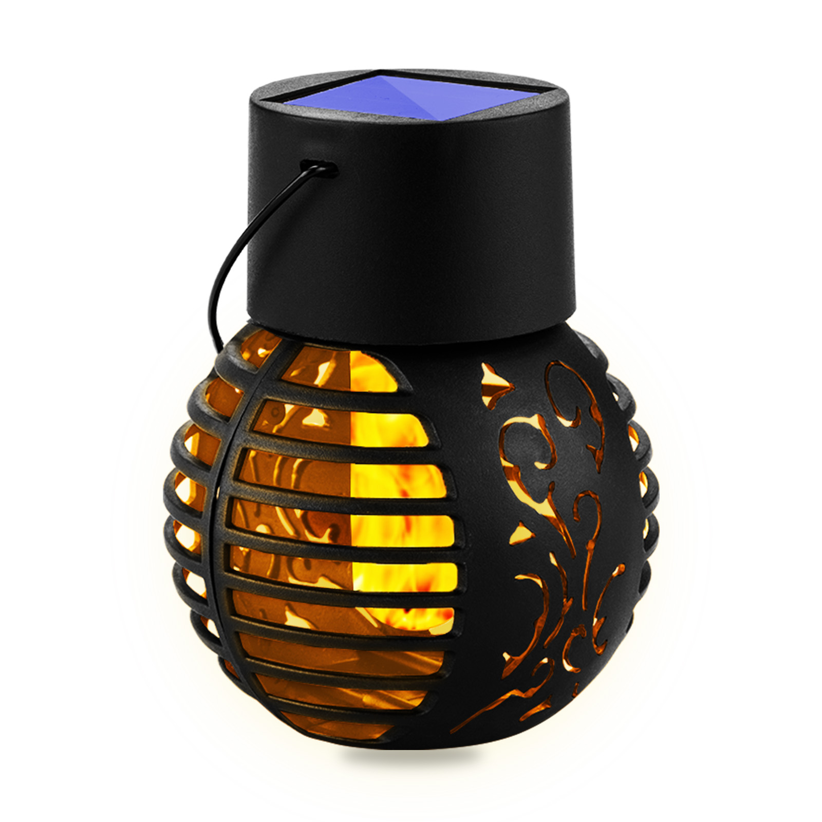 Lampa Solarna LED Lampion Kulka Latarenka Ogrodowa IP44 1800K LUMILED - główne zdjęcie produktu