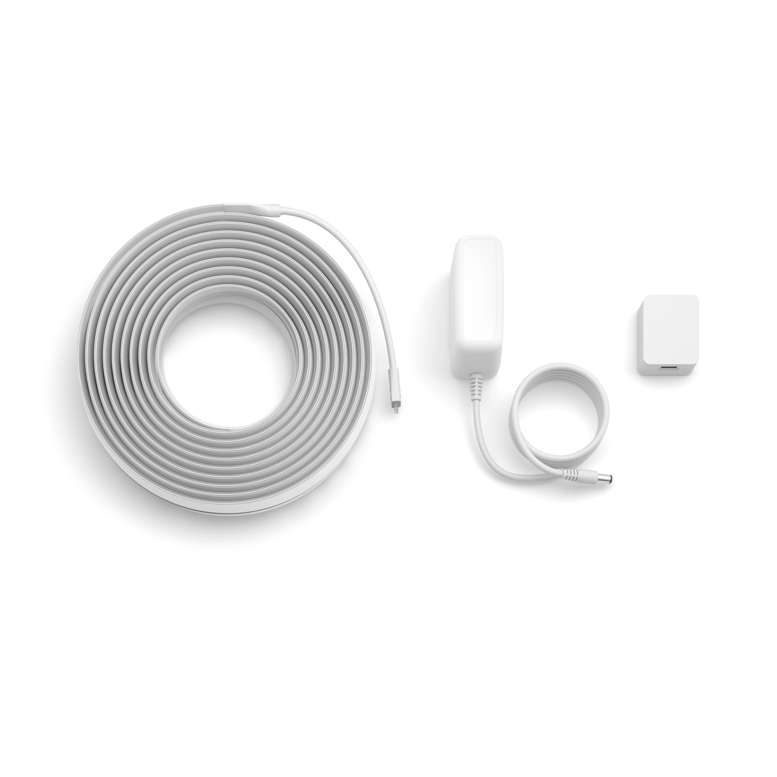 Taśma LED Pasek 10m 20W 2000lm IP20 White and Color Ambiance RGB + TW Biała Inteligentna SMART Zigbee Bluetooth Flux Strip Philips HUE - skład produktu
