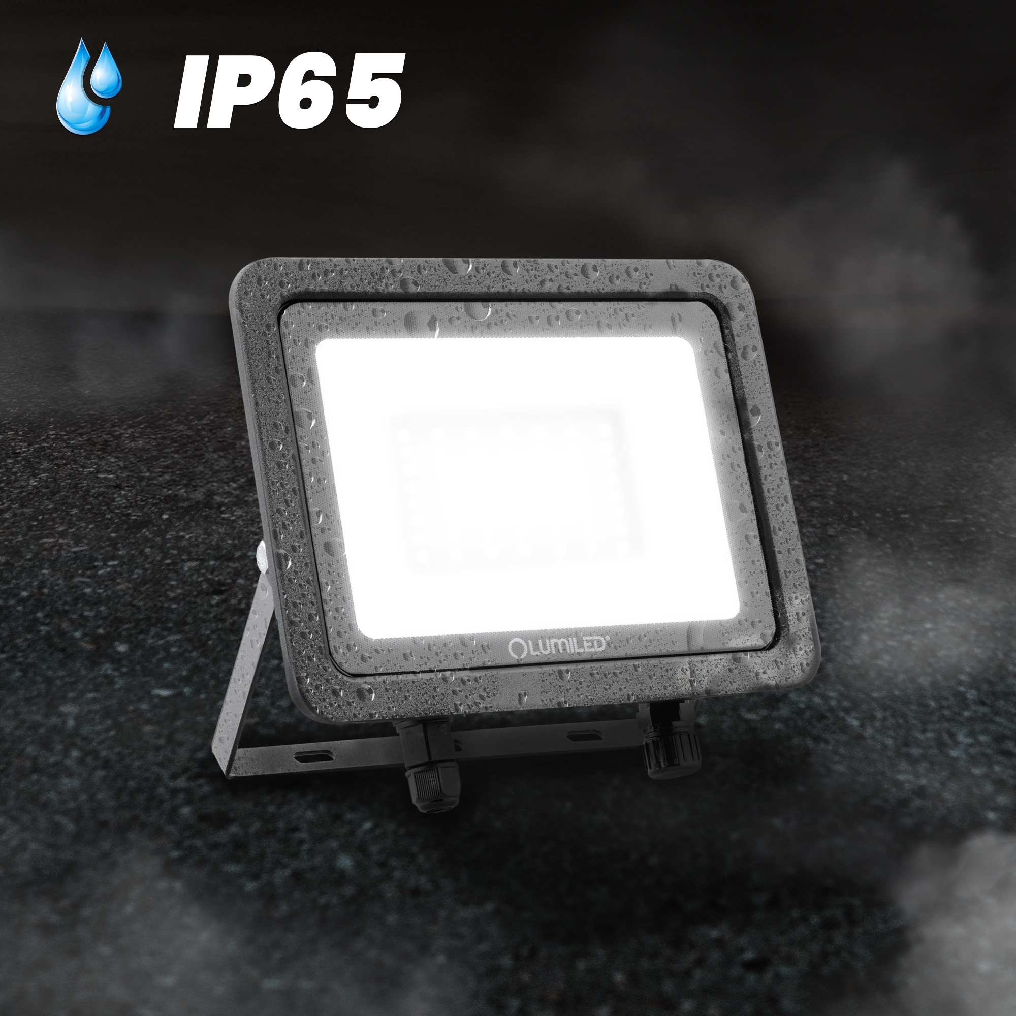 Naświetlacz LED ZUME 10W 1100lm 4000K IP65 Czarny Advanced Lighting Series LUMILED - pierwsza cecha produktu