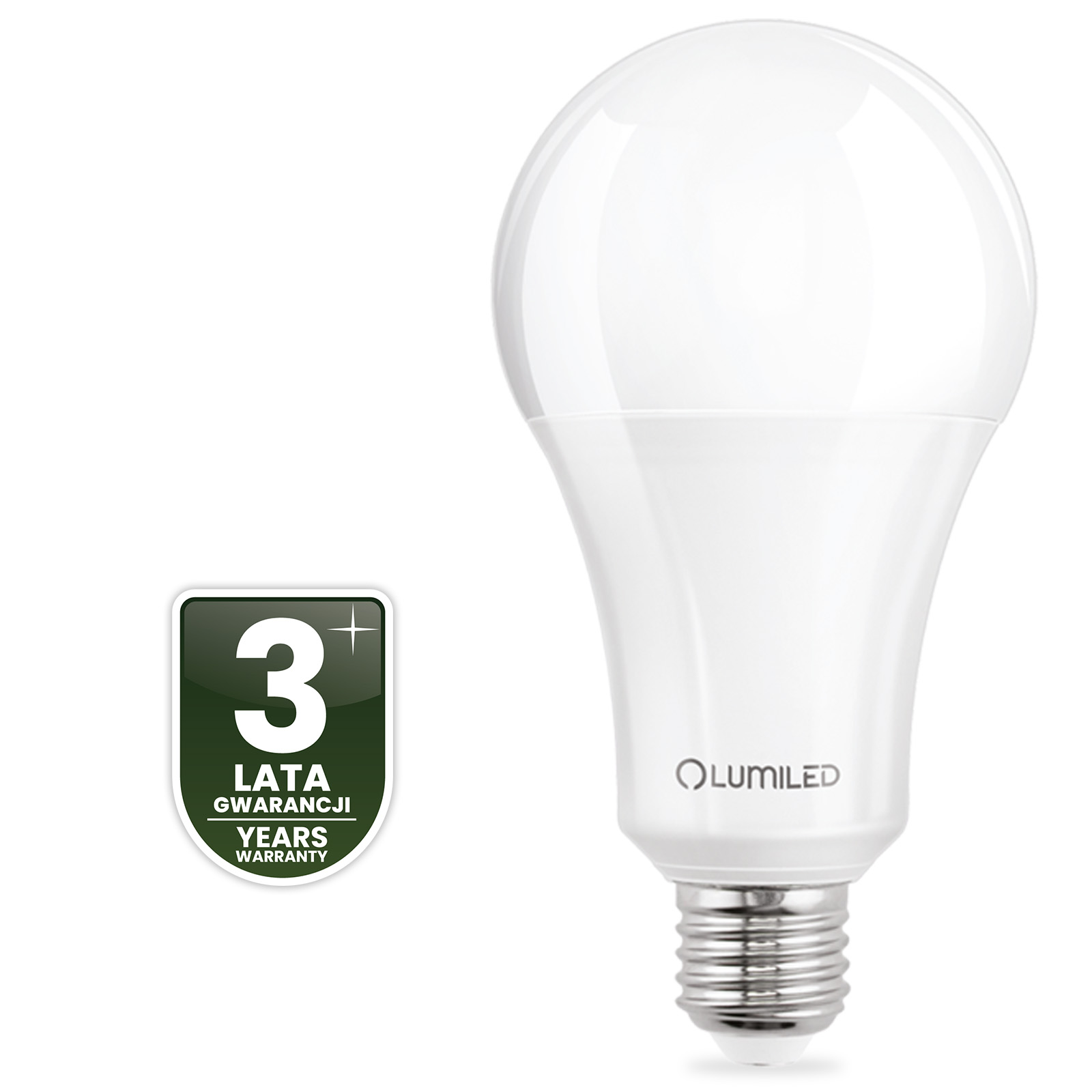 Żarówka LED E27 A95 24W = 200W 3452lm 4000K Neutralna 260° LUMILED - czwarta cecha produktu
