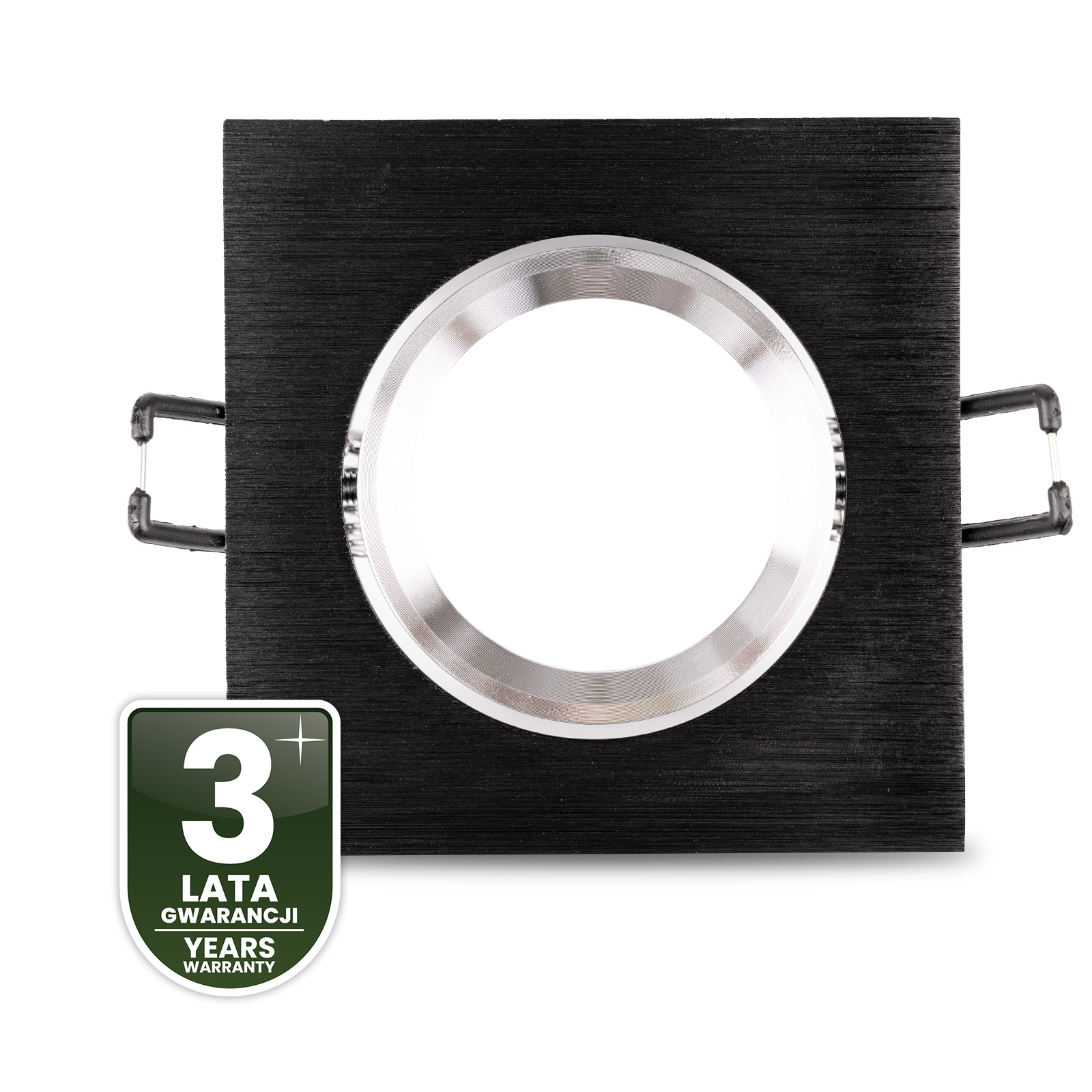 Oprawa Halogenowa Podtynkowa Lampa Sufitowa Kwadrat Ruchoma GU10 MR16 Czarna TRIAM LUMILED - czwarta cecha produktu