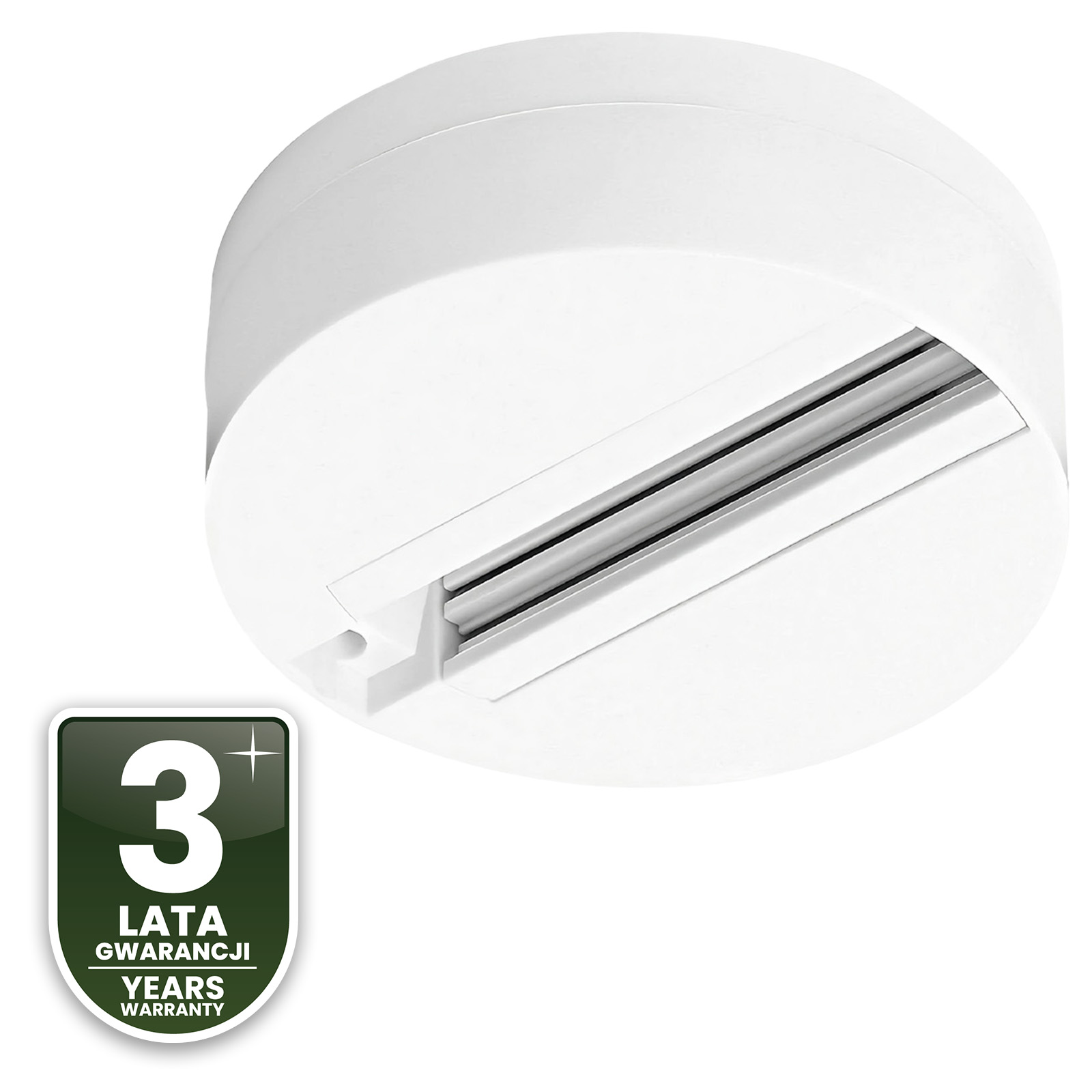 Adapter Baza do Montażu Lamp Szynowych Reflektorów Jednofazowych Biały LUMILED - czwarta cecha produktu
