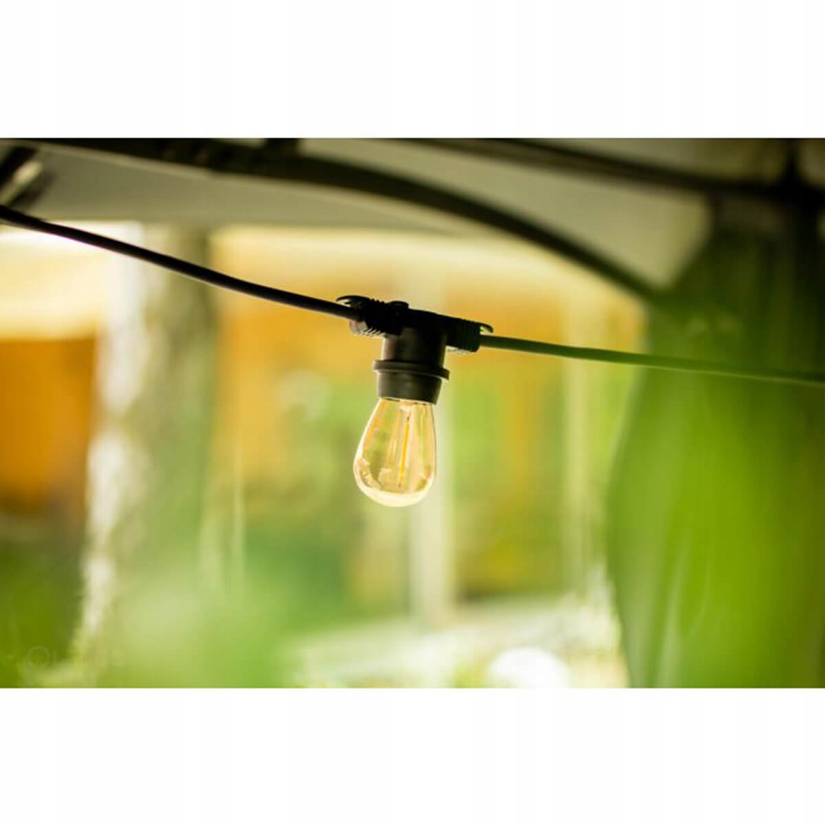 5x Żarówka LED E27 Edison ST14 1,3W = 10W 110lm 2200K Ciepła 360° BURSZTYNOWA FILAMENT LUMILED - aranżacja