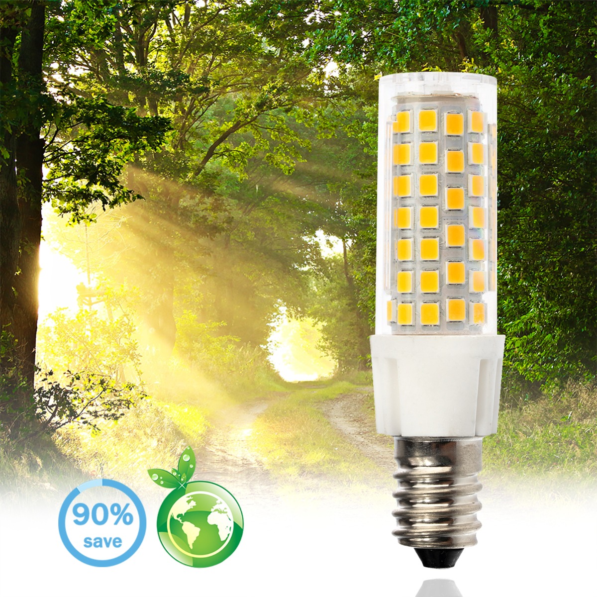 Żarówka LED E14 Tubularna T25 10W = 75W 970lm 6500K Zimna 320° LUMILED - pierwsza cecha produktu
