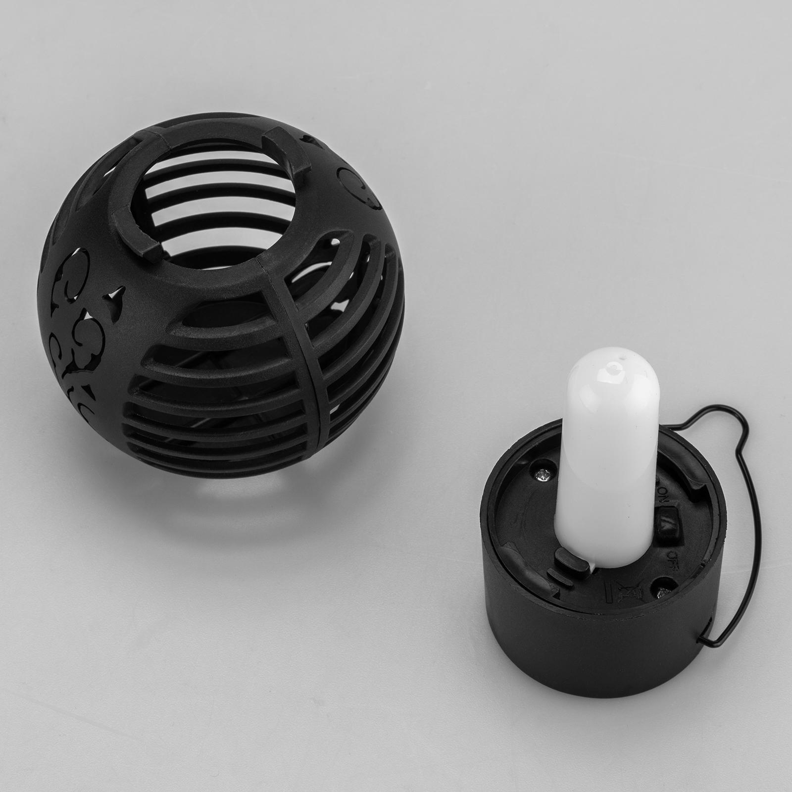 Lampa Solarna LED Lampion Kulka Latarenka Ogrodowa IP44 1800K LUMILED - skład produktu