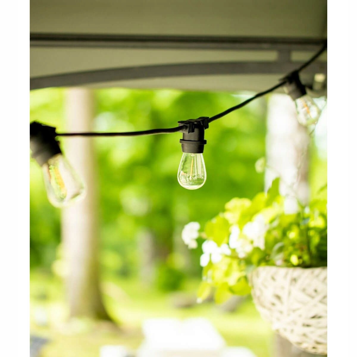5x Żarówka LED E27 Edison ST14 1W = 10W 100lm 2700K Ciepła 360° FILAMENT LUMILED - aranżacja