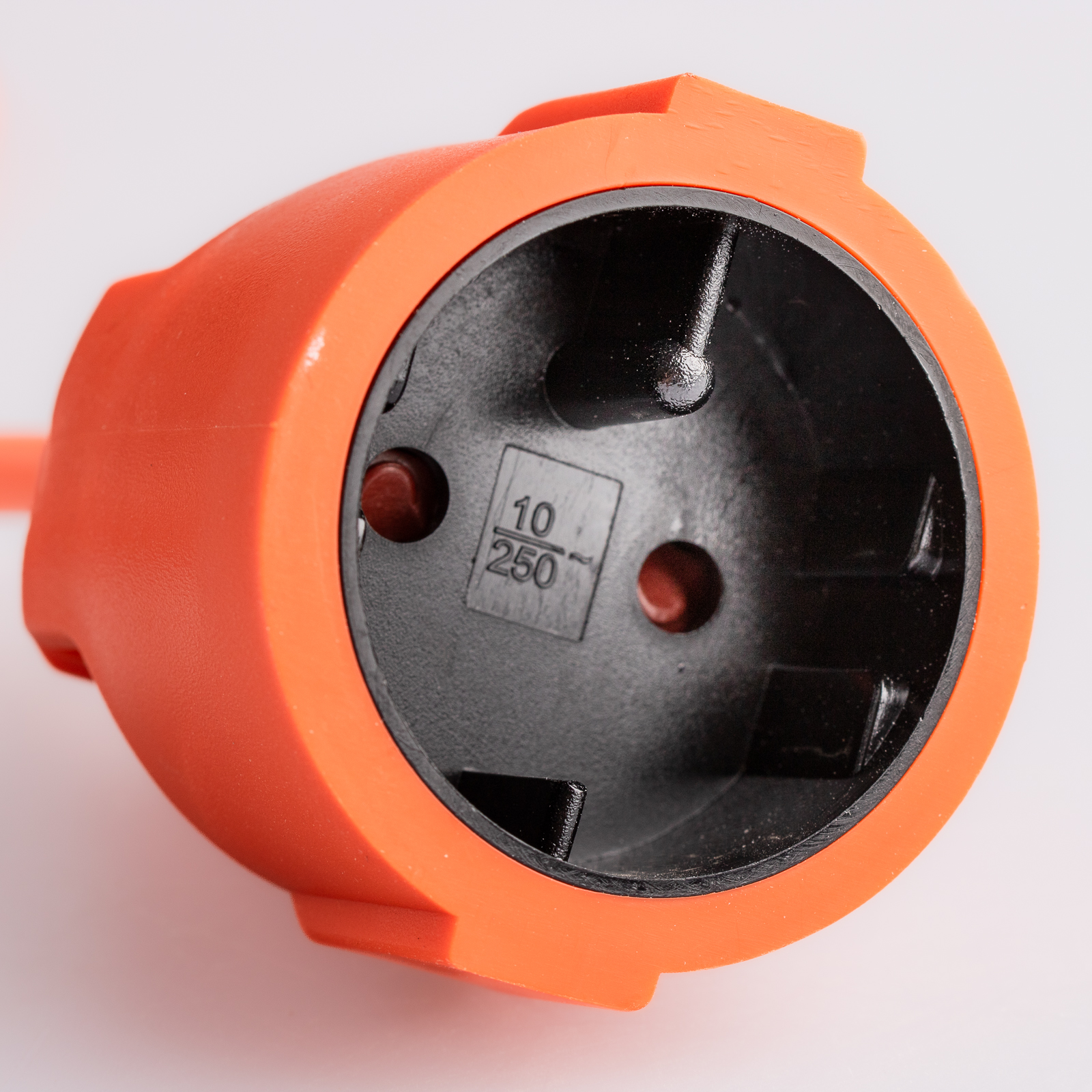 Przedłużacz Ogrodowy Kabel Budowlany Pojedynczy 1 Gniazdo 10m Pomarańczowy Sznur GRIDEN Lumiled - pierwsza cecha produktu