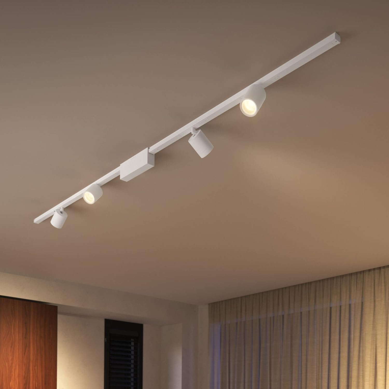 Reflektor Szynowy LED 5.2W 510lm IP20 White and Color Ambiance RGB + TW Biała Inteligentna SMART Zigbee Bluetooth Perifo Philips HUE - obszar zastosowań