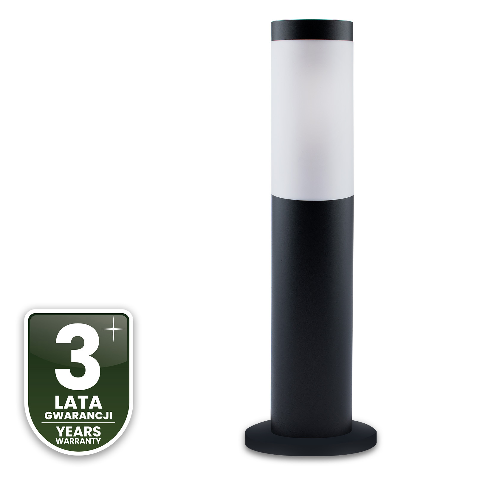 Lampa Ogrodowa Zewnętrzna E27 CZARNY SŁUPEK 45cm Lilium LUMILED - czwarta cecha produktu