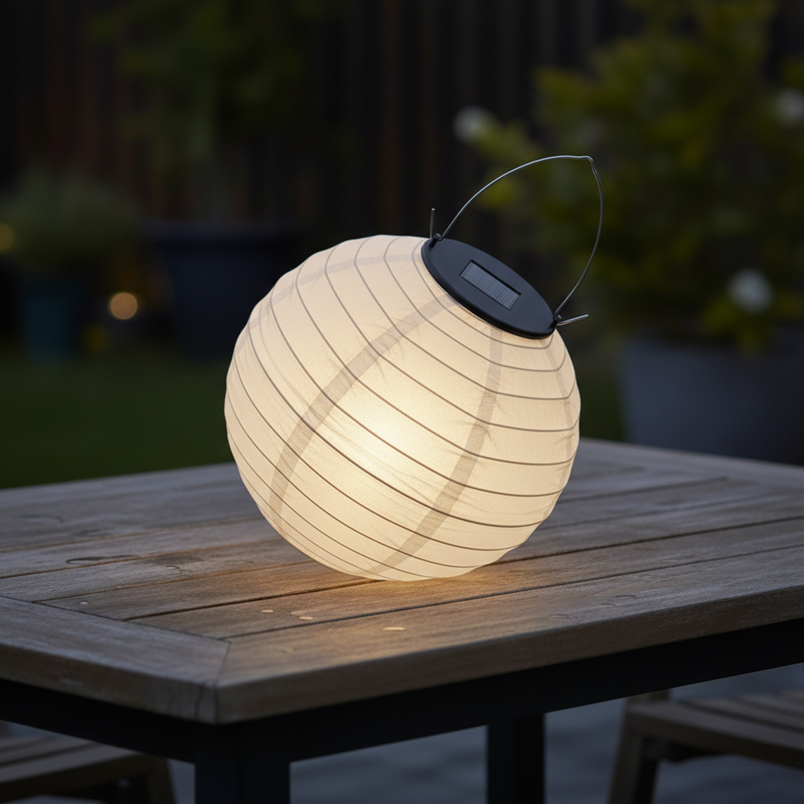 Lampa Solarna Ogrodowa LED FELISI Lampion Origami Latarenka 20cm LUMILED - pierwsza cecha produktu