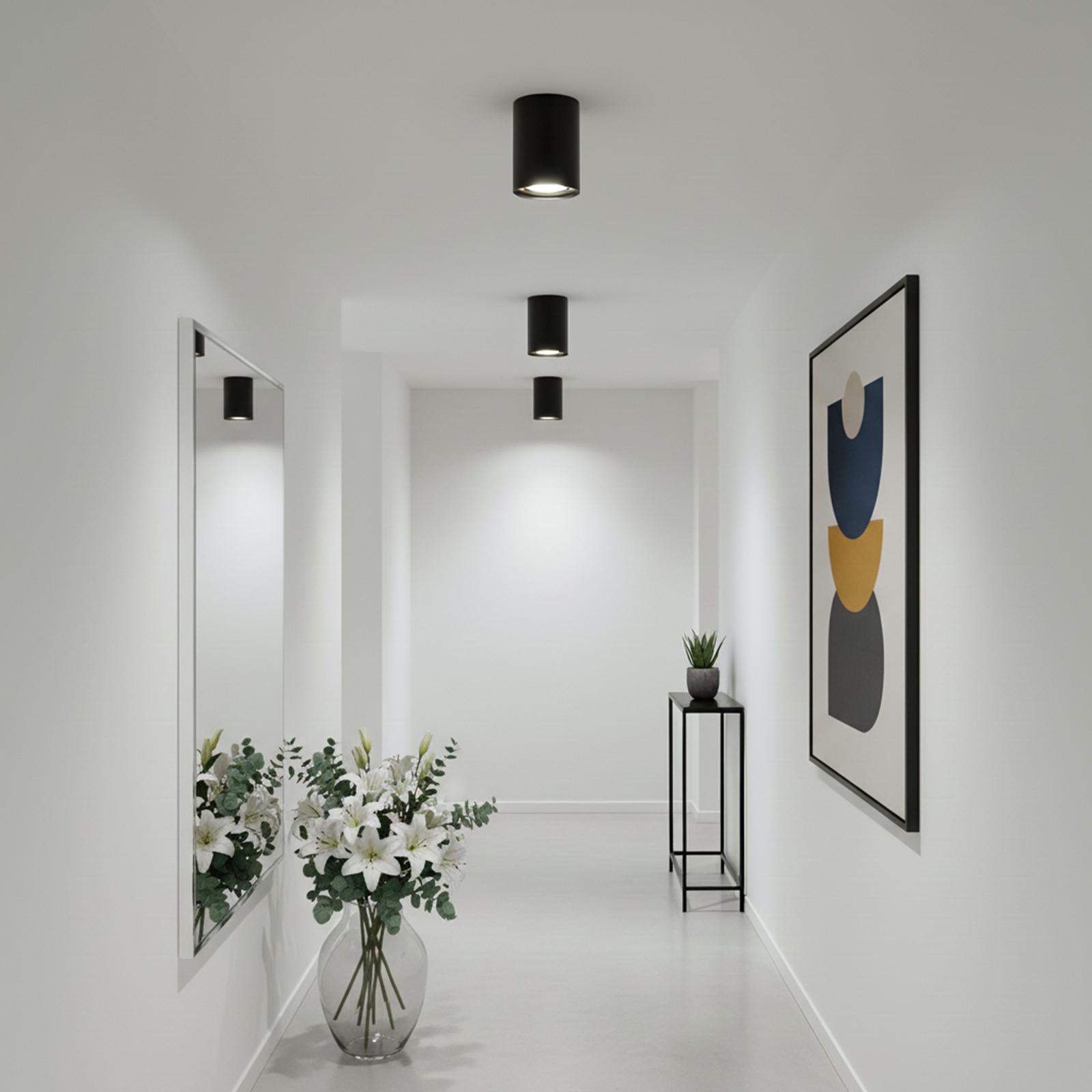 Oprawa Natynkowa HALOGENOWA Spot Tuba Ruchoma GU10 Okrągła Czarno-Złota 115mm AMAT-L LUMILED - obszar zastosowań