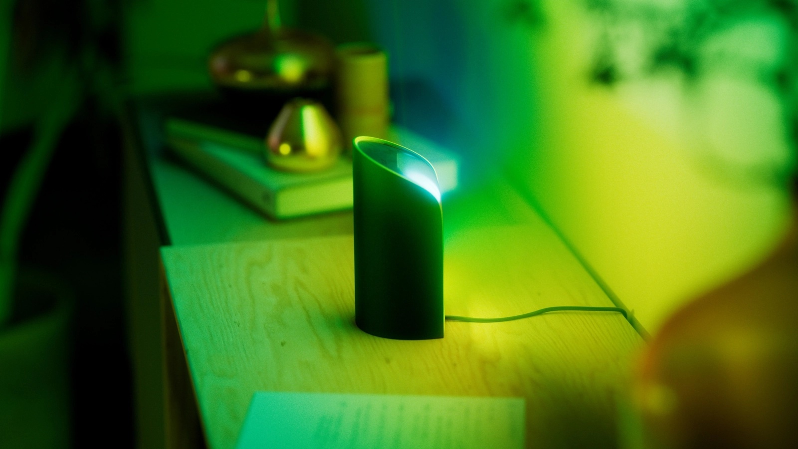 2x Lampka Biurkowa LED do Podświetlania Ścian 2070lm IP20 White and Color Ambiance RGB + TW Biała Inteligentna SMART Zigbee Bluetooth Indoor Table Lamp Play Wall Washer Philips HUE - trzecia cecha produktu