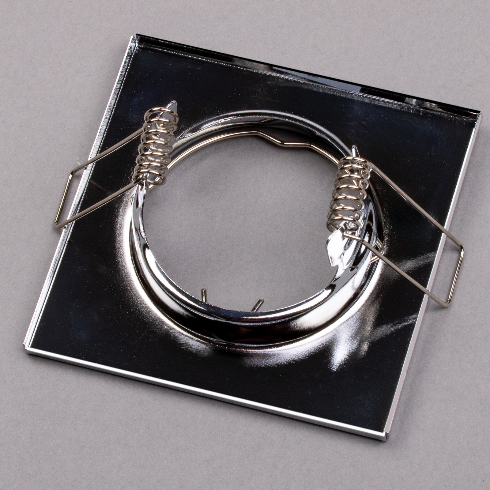 6x Oprawa Halogenowa Podtynkowa Stała Kwadrat PAVO Chrom Blacha MR16 GU10 LUMILED - trzecia cecha produktu