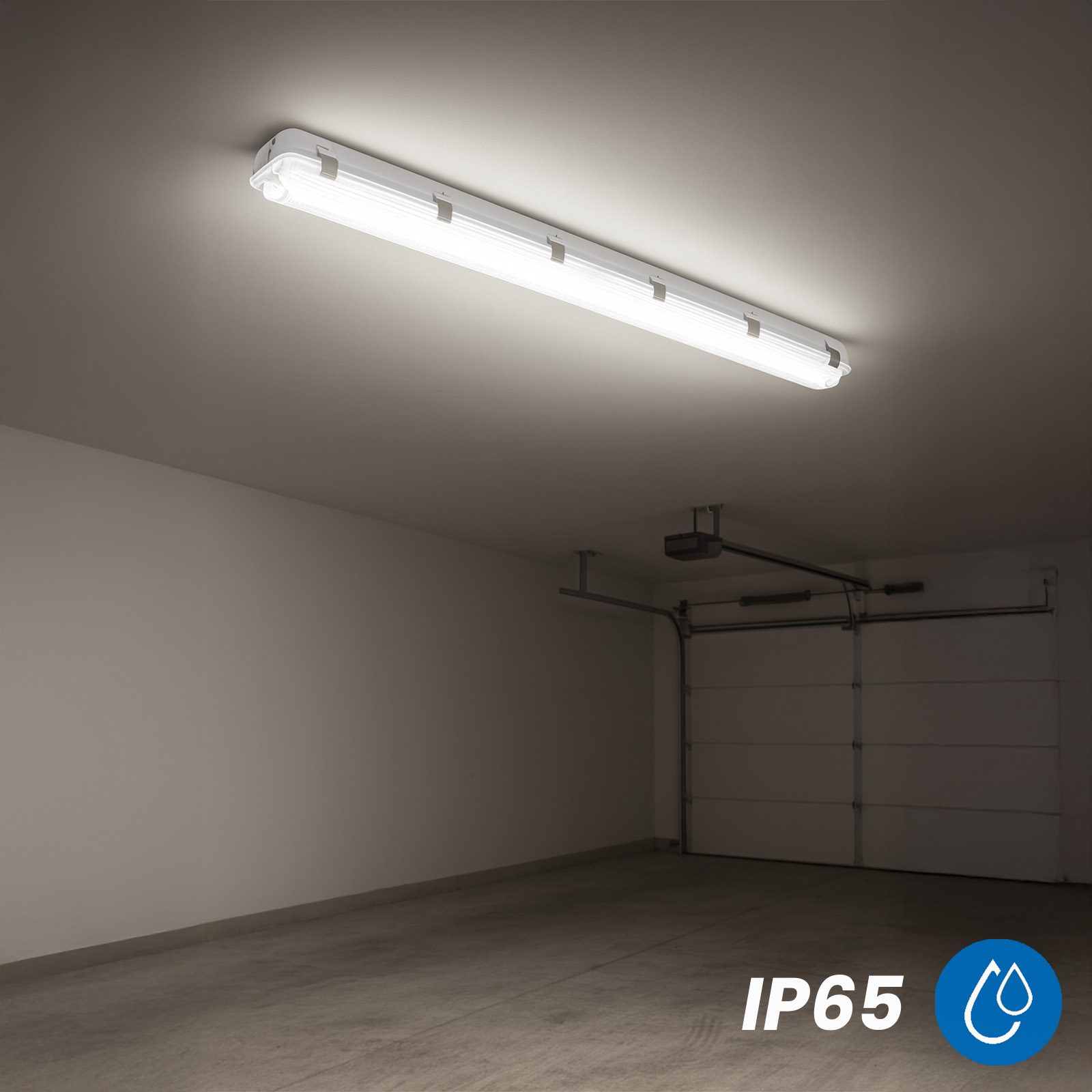 Oprawa Hermetyczna Pyłoszczelna 120cm 2x T8 G13 IP65 + 2x Świetlówki LED 18W - pierwsza cecha produktu