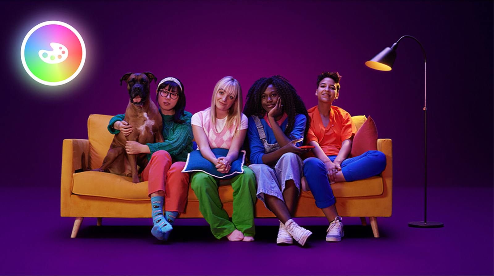 Żarówka LED E14 Świeczka C37 4.9W = 40W 470lm 2200-6500K RGB + TW Inteligentna SMART WiFi Bluetooth Aplikacja WiZ Philips - druga cecha produktu