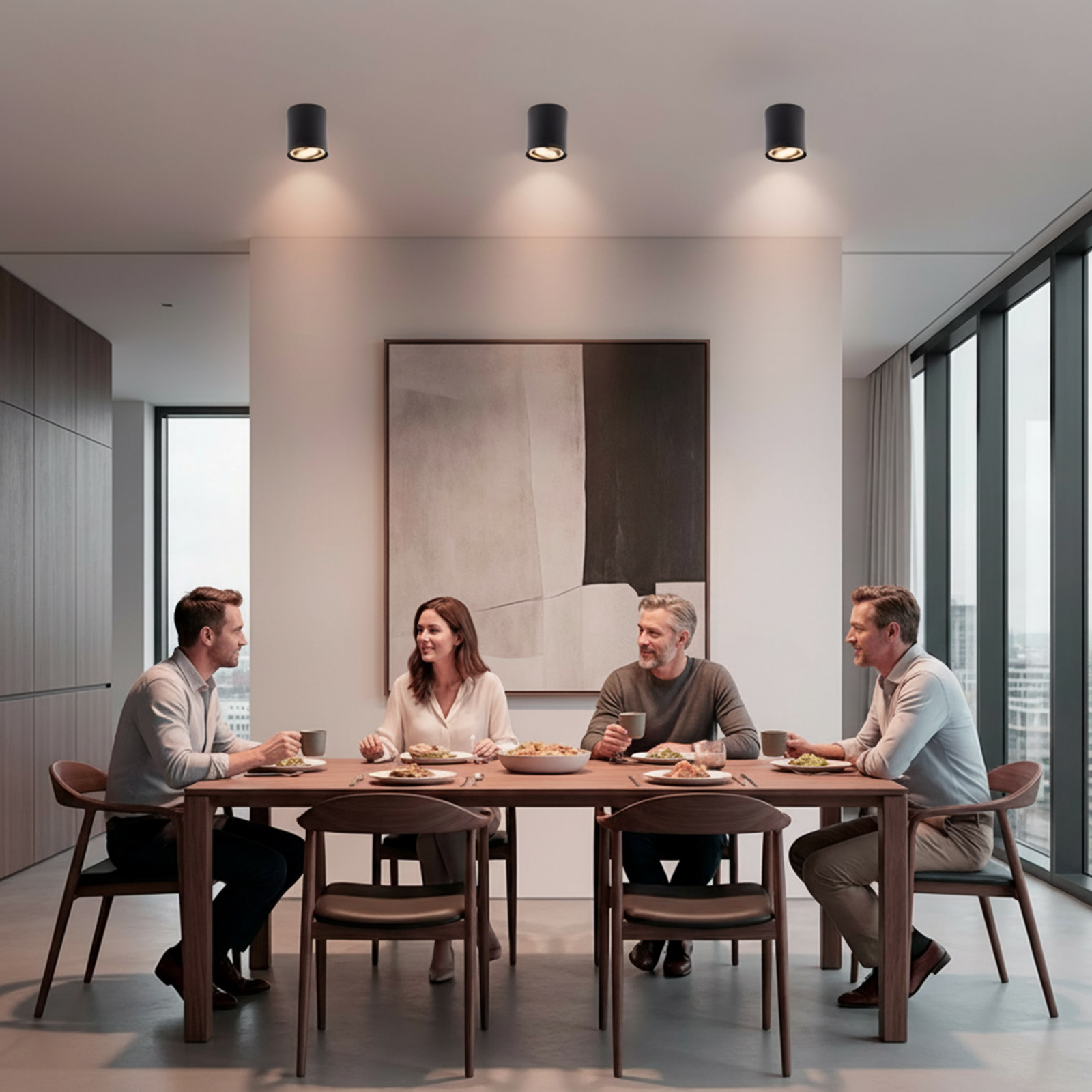 Oprawa Natynkowa HALOGENOWA Spot Tuba Ruchoma GU10 Okrągła Czarno-Złota 84mm AMAT-M LUMILED - obszar zastosowań