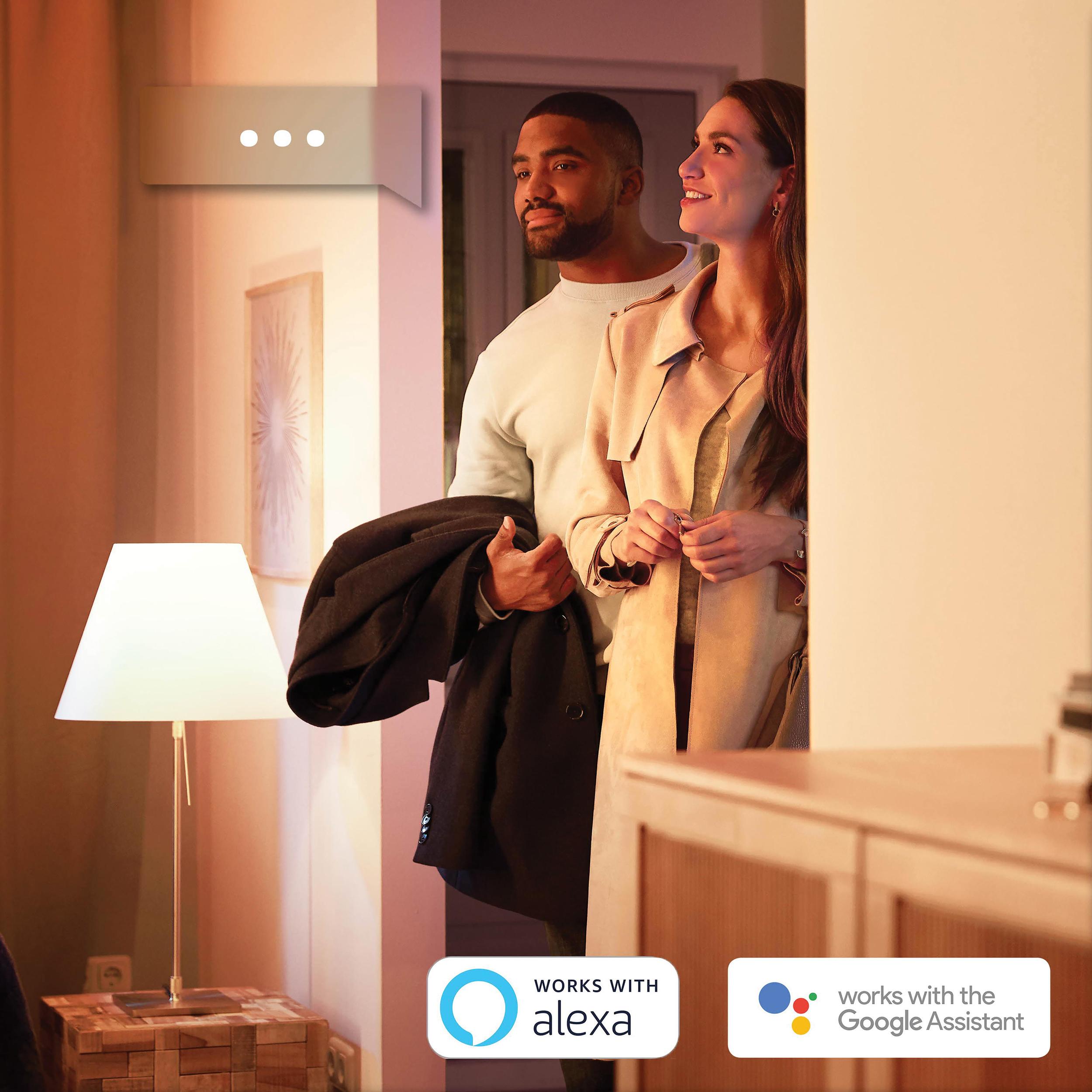 4x Żarówka LED E27 A60 9W = 60W 800lm 2700K Biała Ciepła SMART Inteligentna Bluetooth ZigBee White Philips HUE - druga cecha produktu