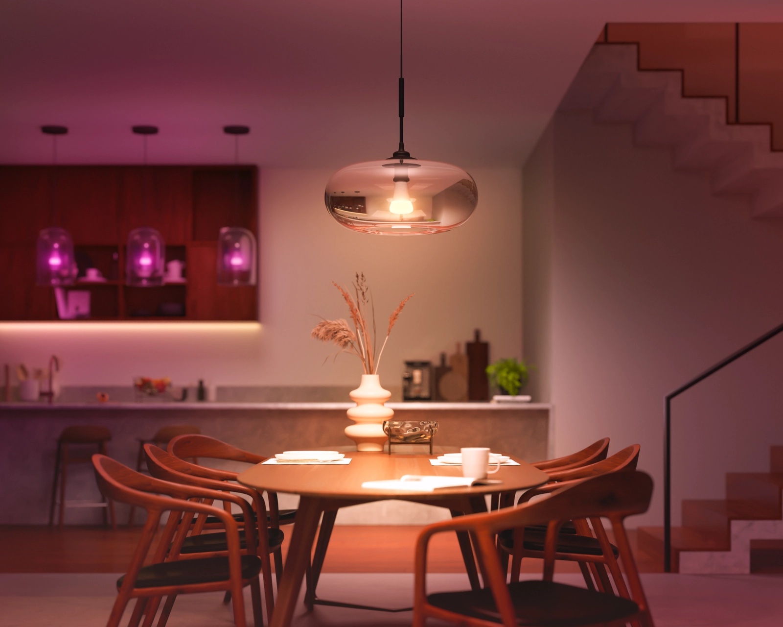 4x Żarówka LED E27 A60 6W = 60W 810lm 1800-20000K CCT + RGB SMART Inteligentna Bluetooth ZigBee White and Color Ambiance Philips HUE - obszar zastosowań