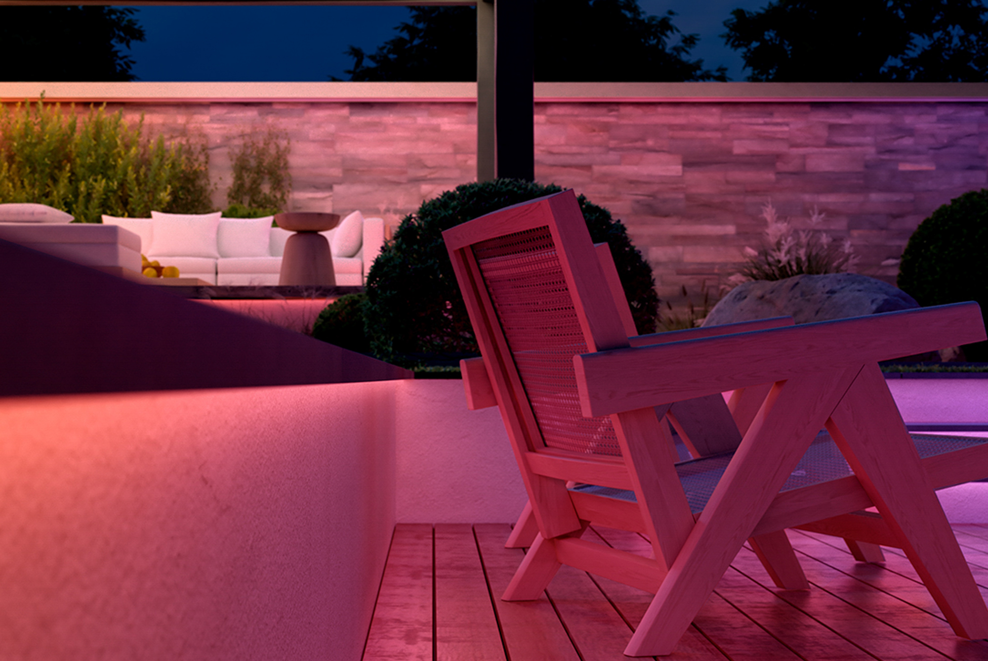 Taśma LED Pasek 5m 30W 3000lm IP67 White and Color Ambiance RGB + TW Biała Inteligentna SMART Zigbee Bluetooth Flux Strip Outdoor Philips HUE - obszar zastosowań