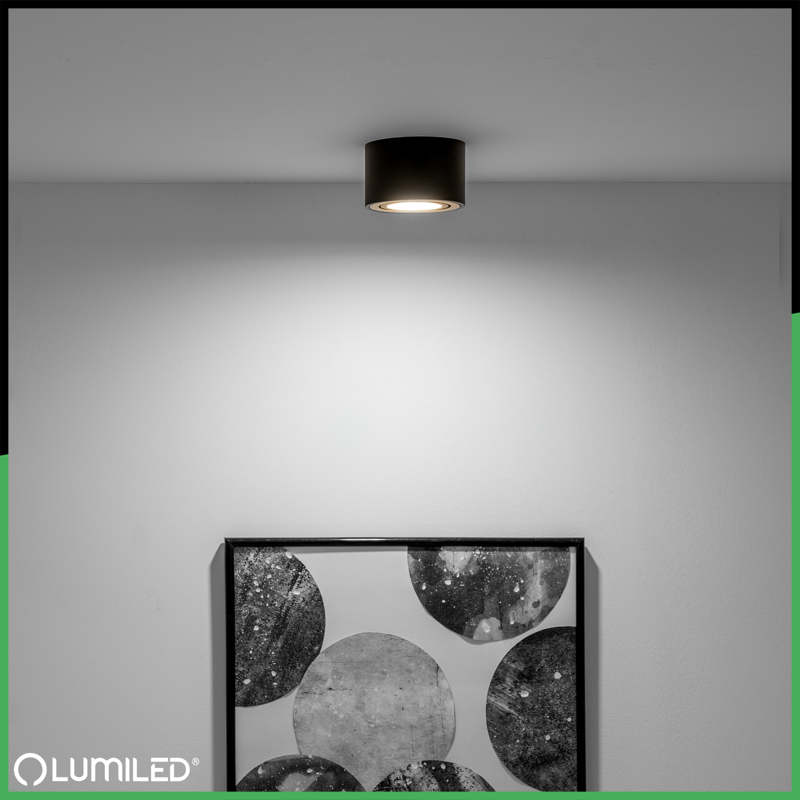 Oprawa Natynkowa HALOGENOWA Spot Tuba Ruchoma Okrągła Czarno-Złota 50mm AMAT-S LUMILED - obszar zastosowań