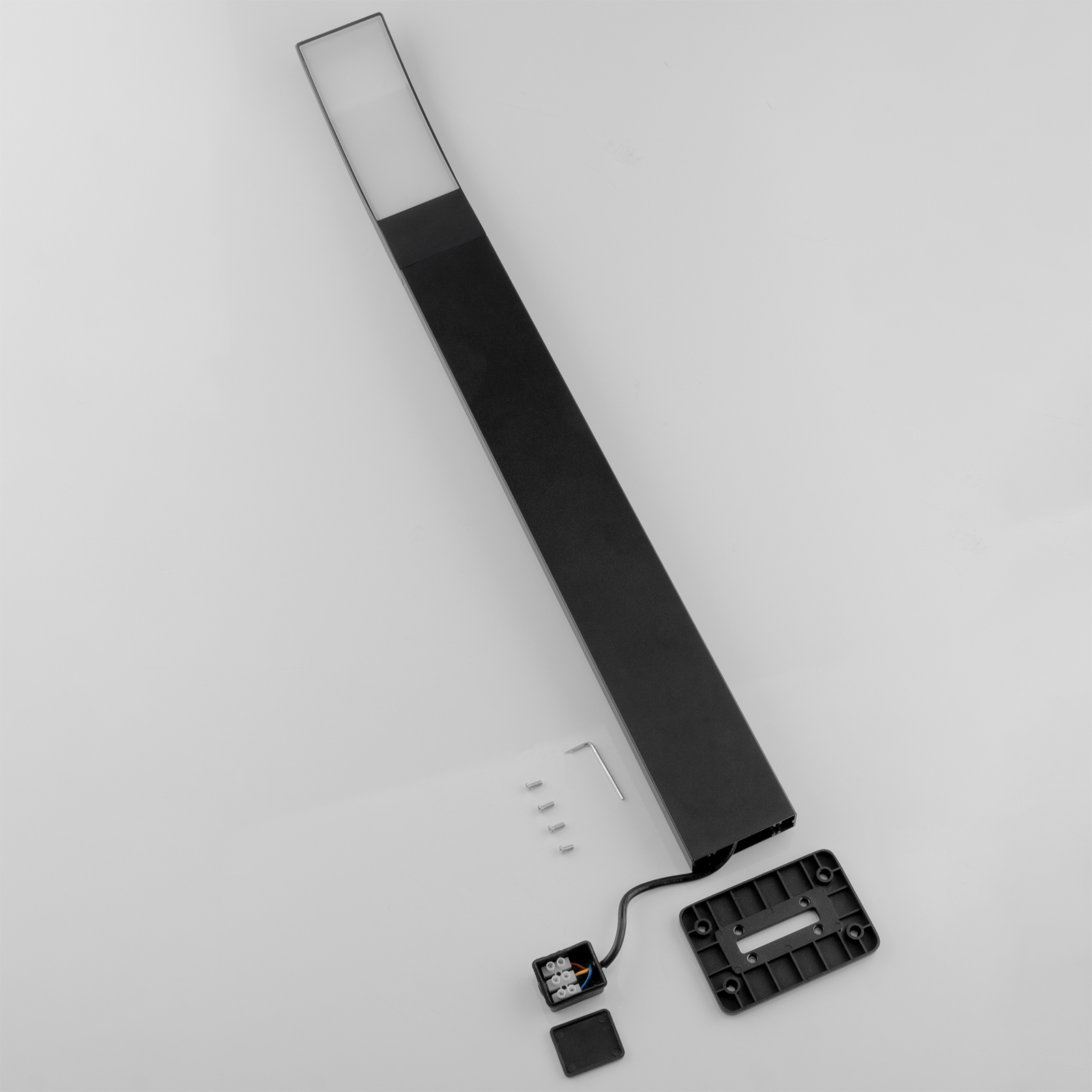 Lampa Ogrodowa Słupek Zewnętrzny Stojący 11W LED 4000K ANVES 80cm LUMILED - skład produktu